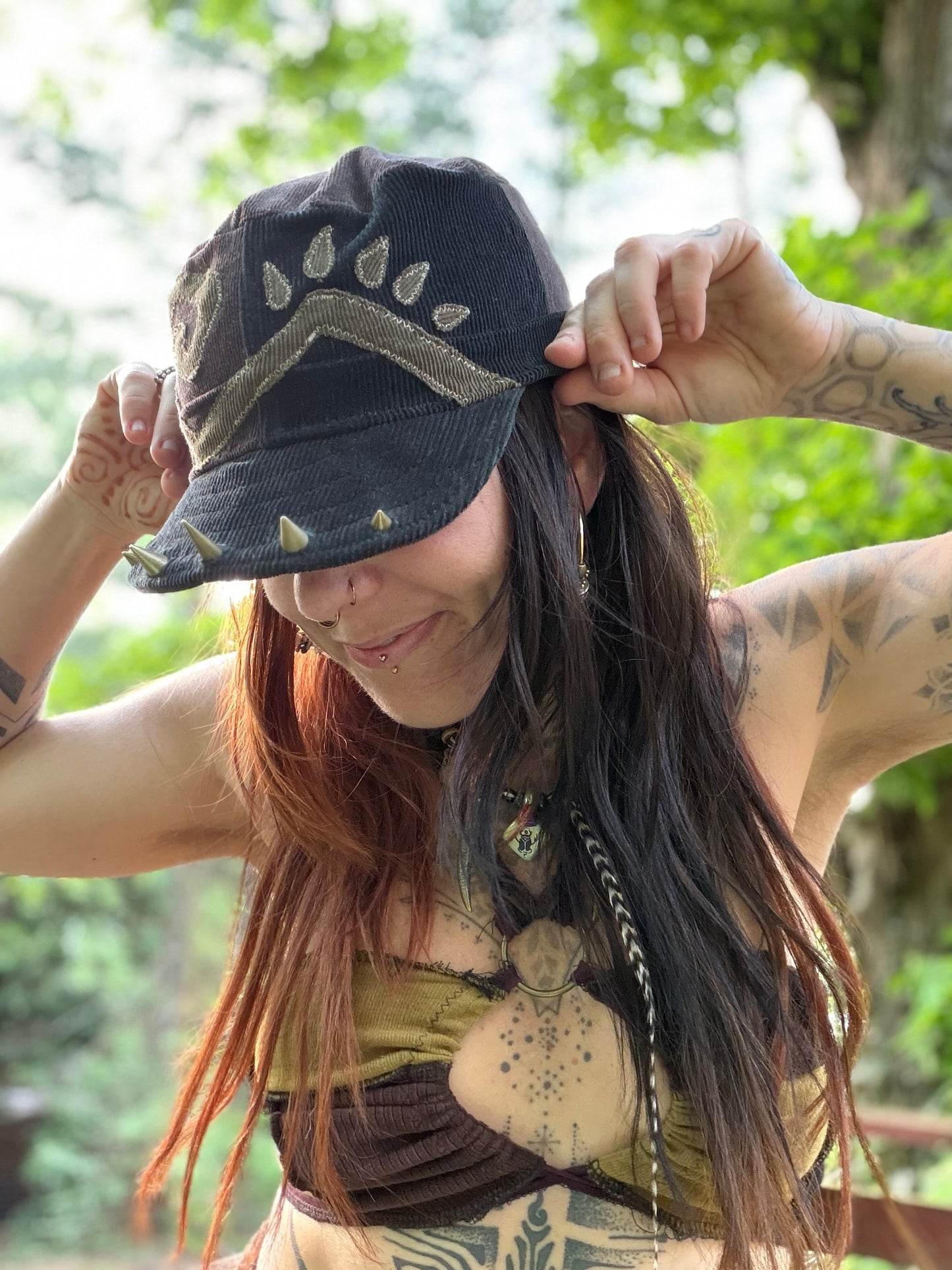 Punk Fiddlehead Train Hat