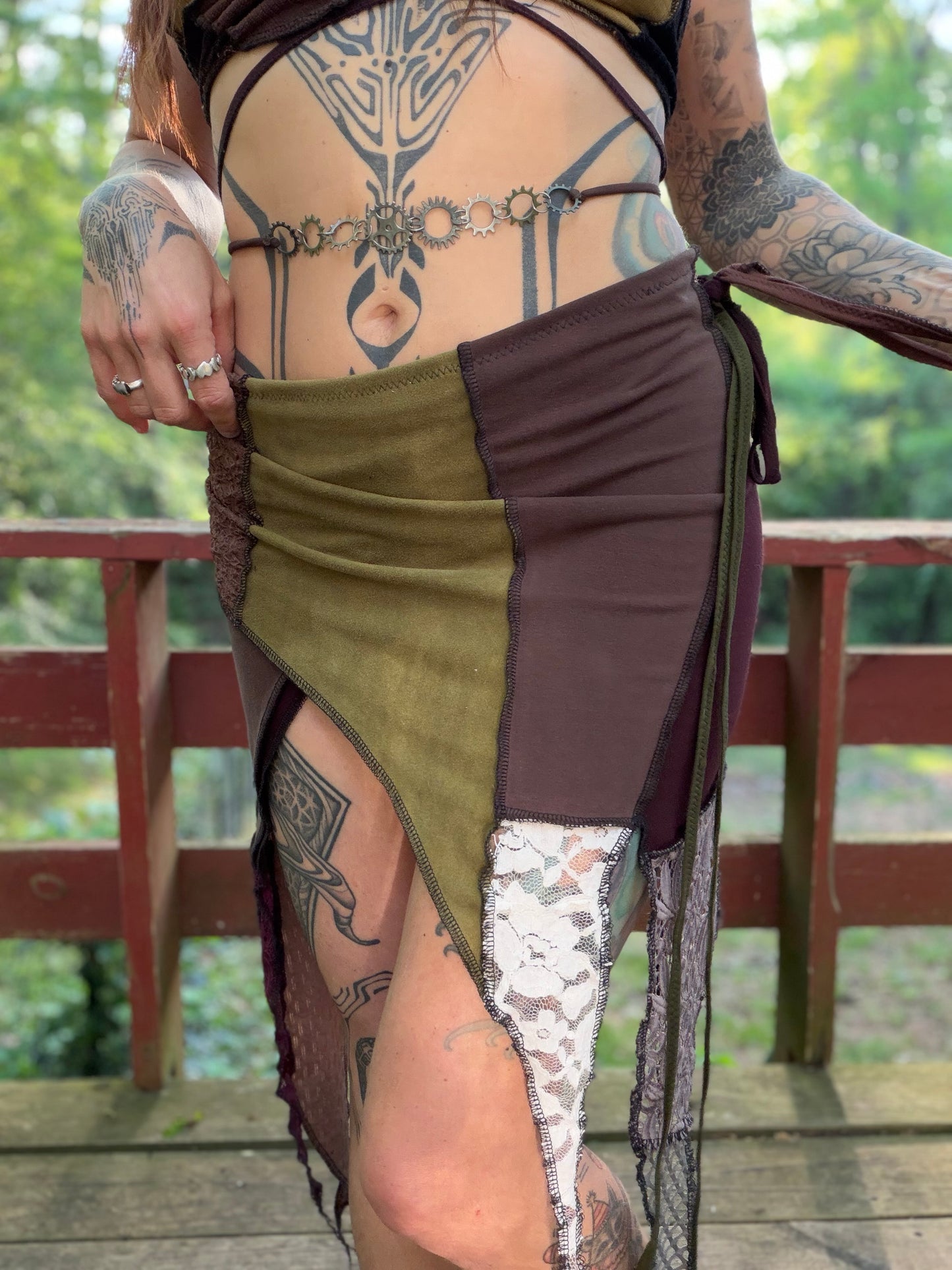Forest Nymph Romance Wrap Skirt