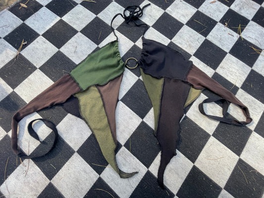 Earthy Butterfly Top