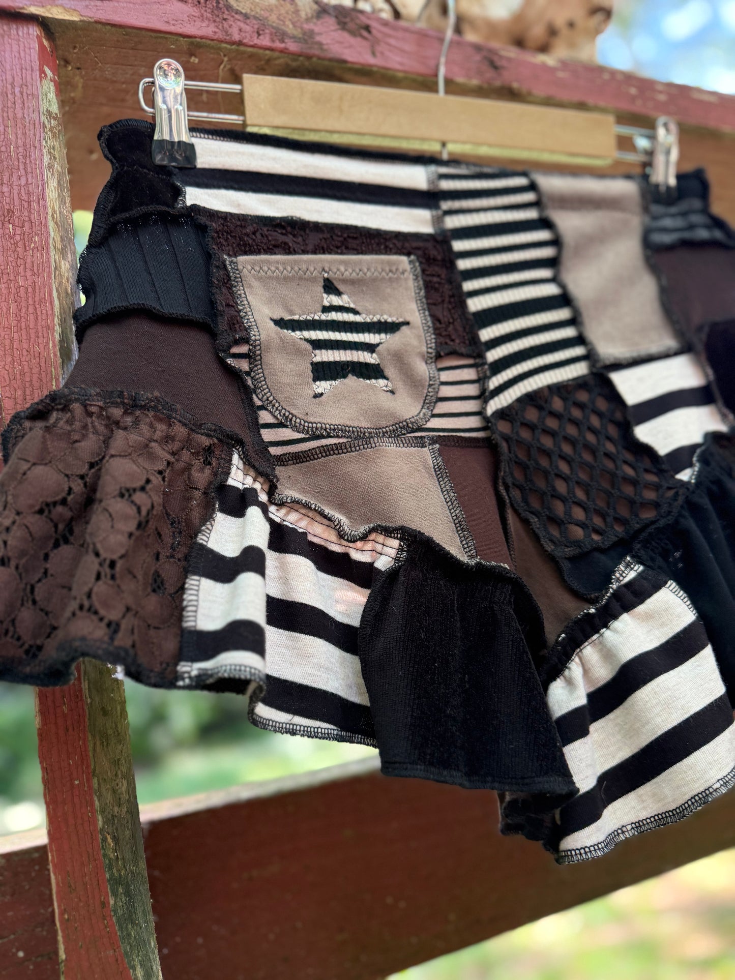 Yin & Yang Ruffle Shorts