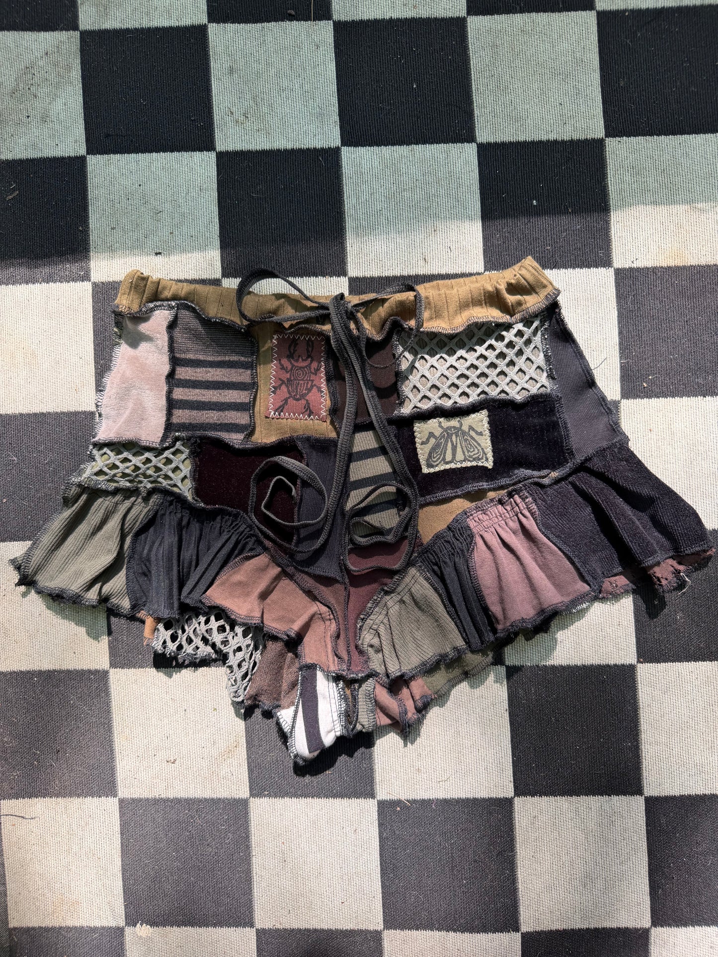 Mossy Dreams Ruffle Shorts