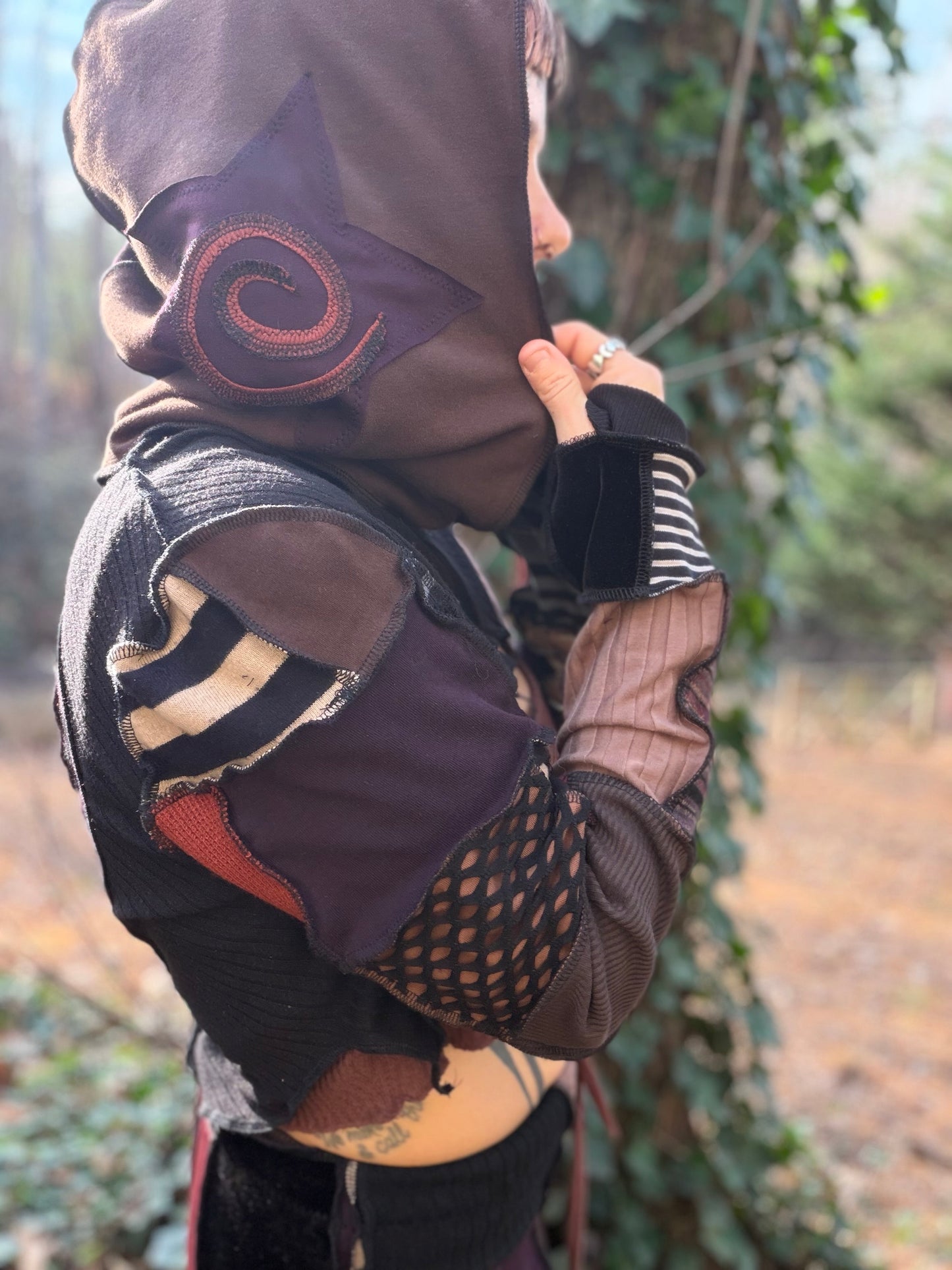 Dream Weaver ~ Hooded Bolero Top