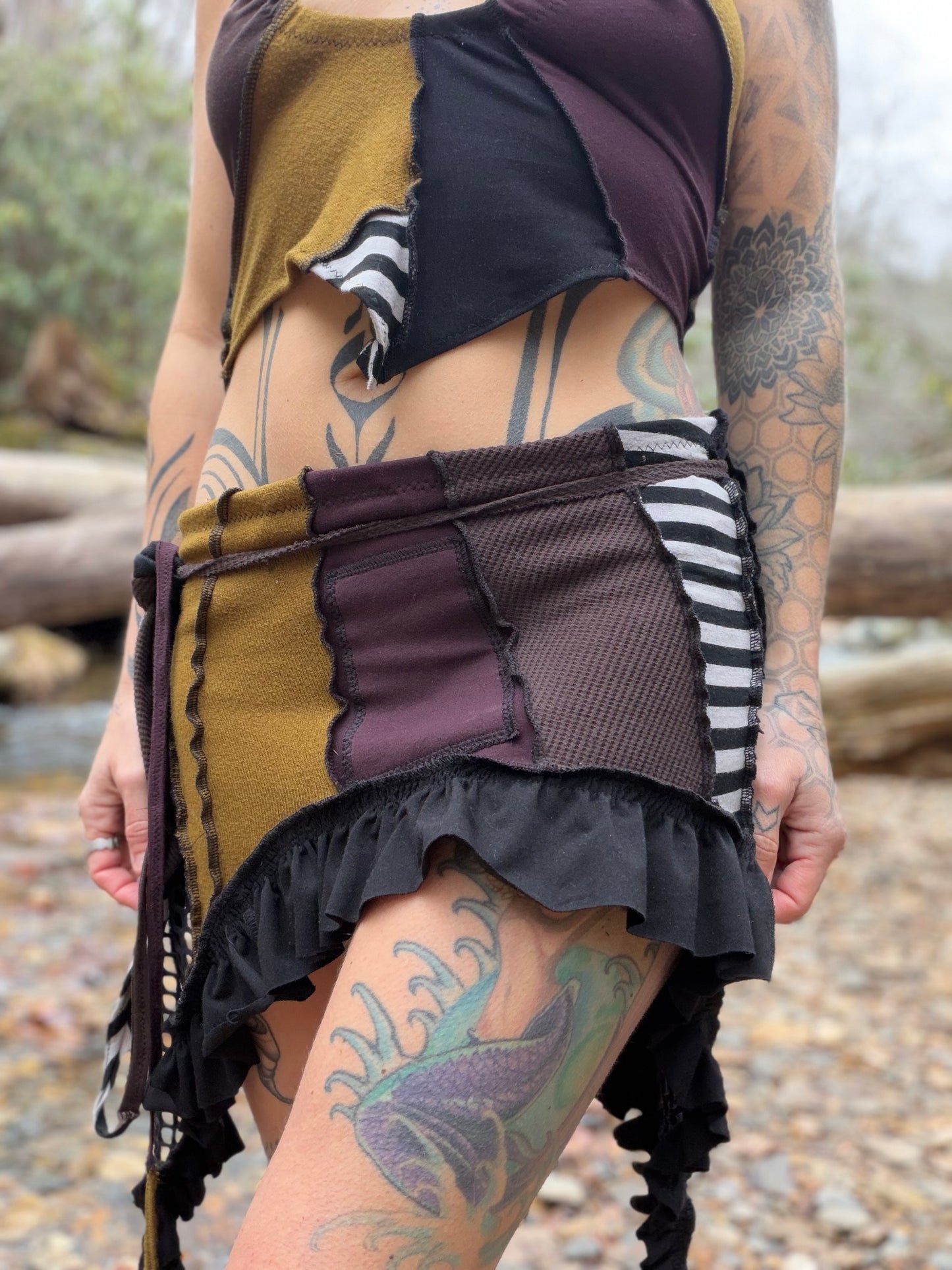 Grunge Fae Wrap Mini