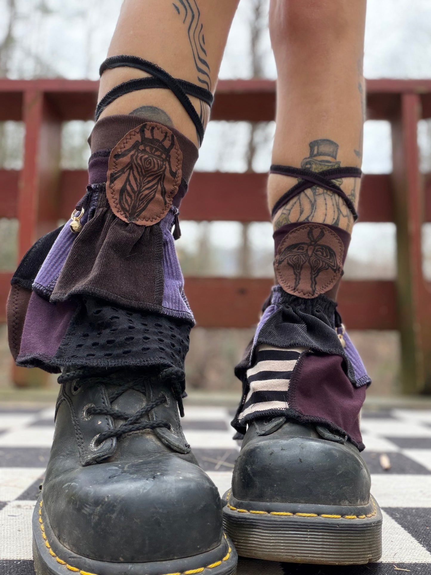 Transform ~* Corset tie boot cuffs