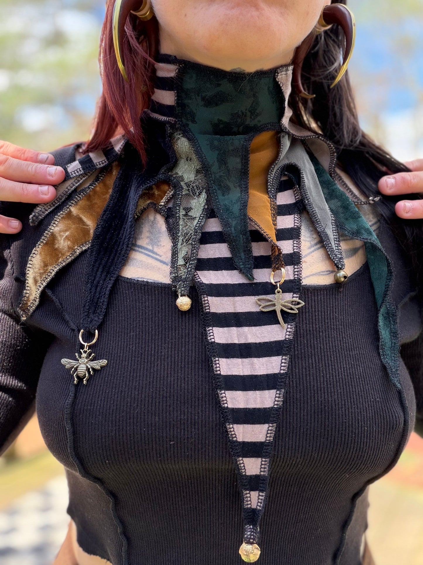 Ocean Flame Clown Collar