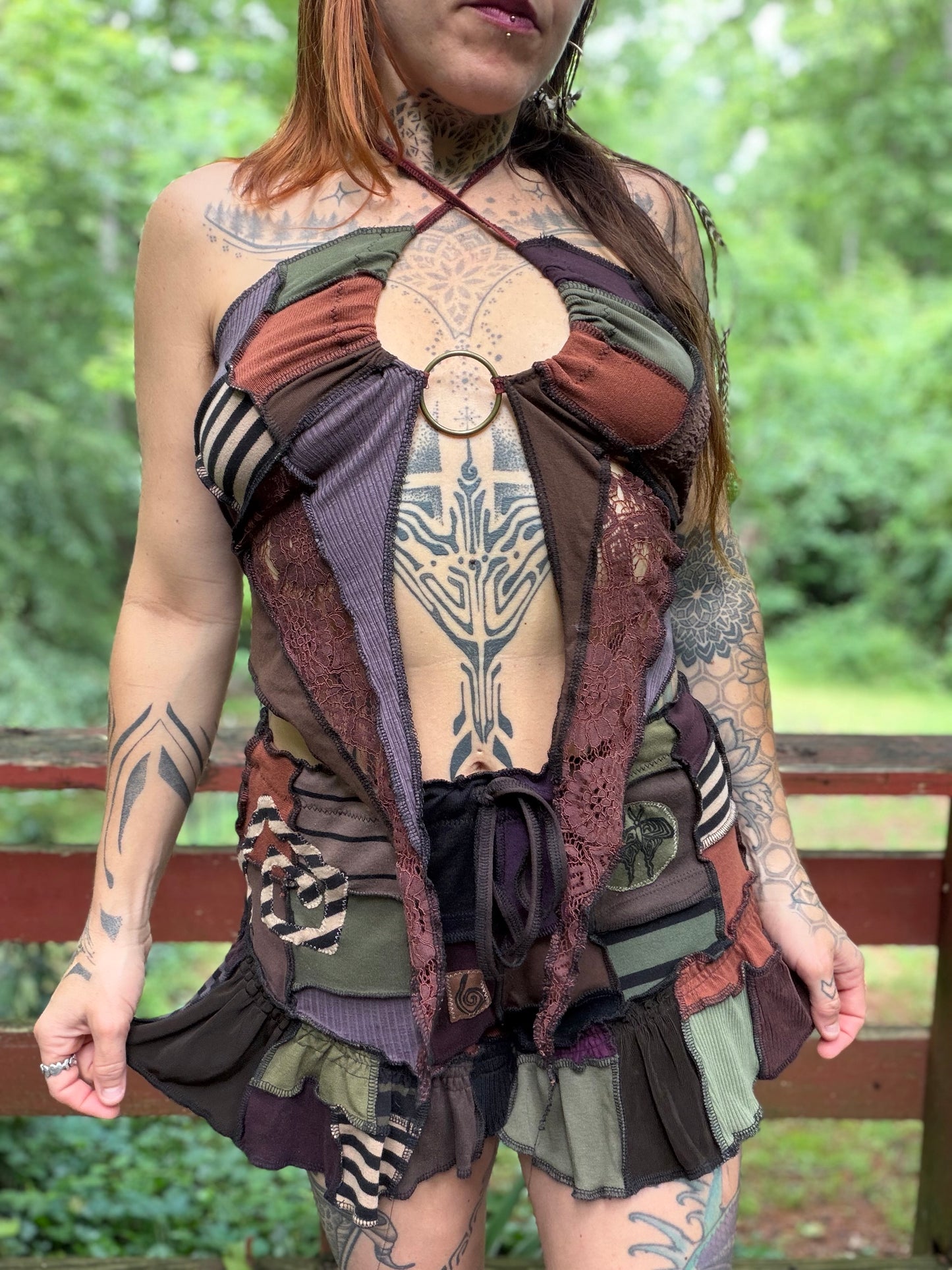 Lace & Whimsy Butterfly Top