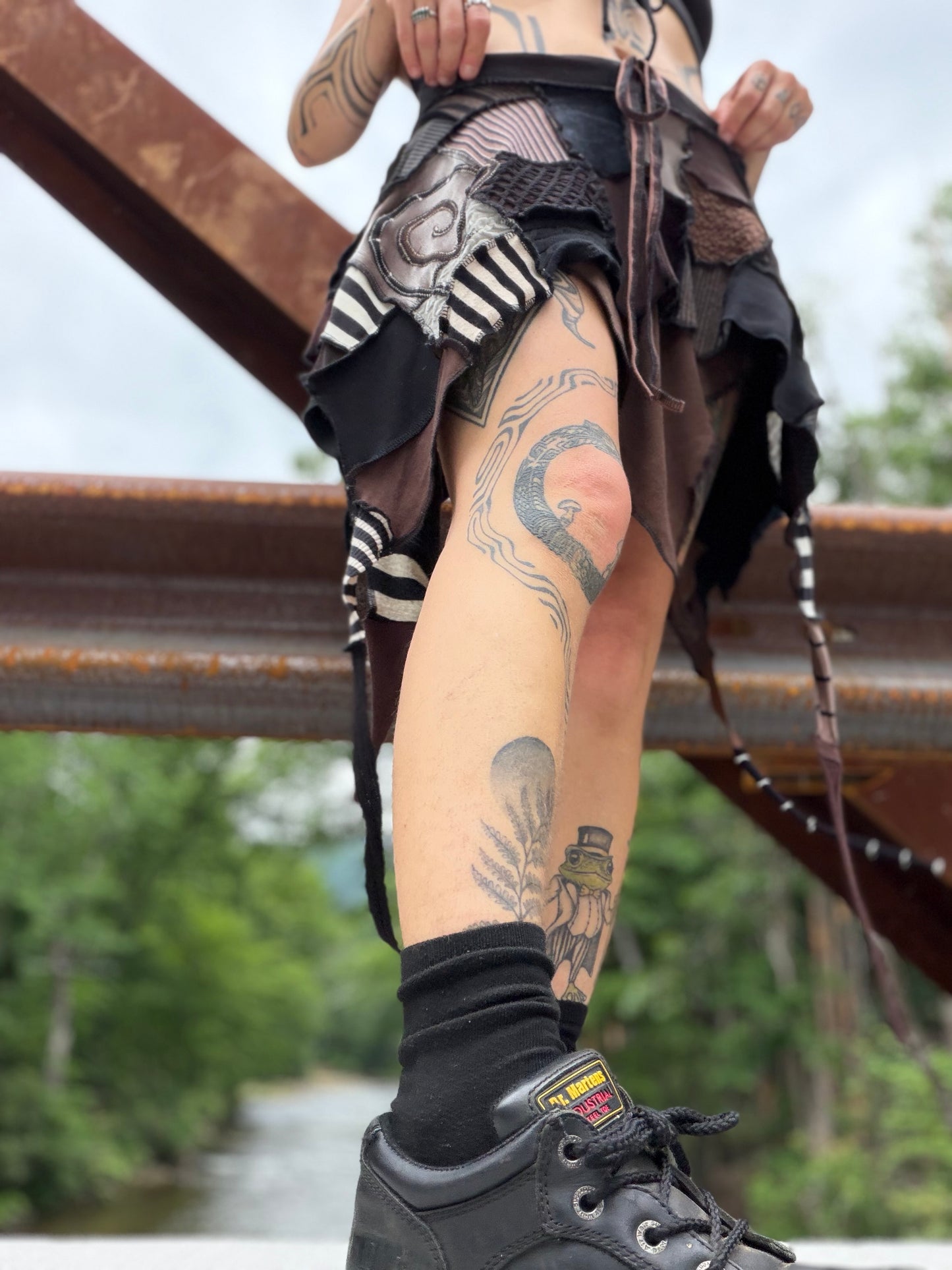 Scrappy Earthling Tendril Fae Skirt