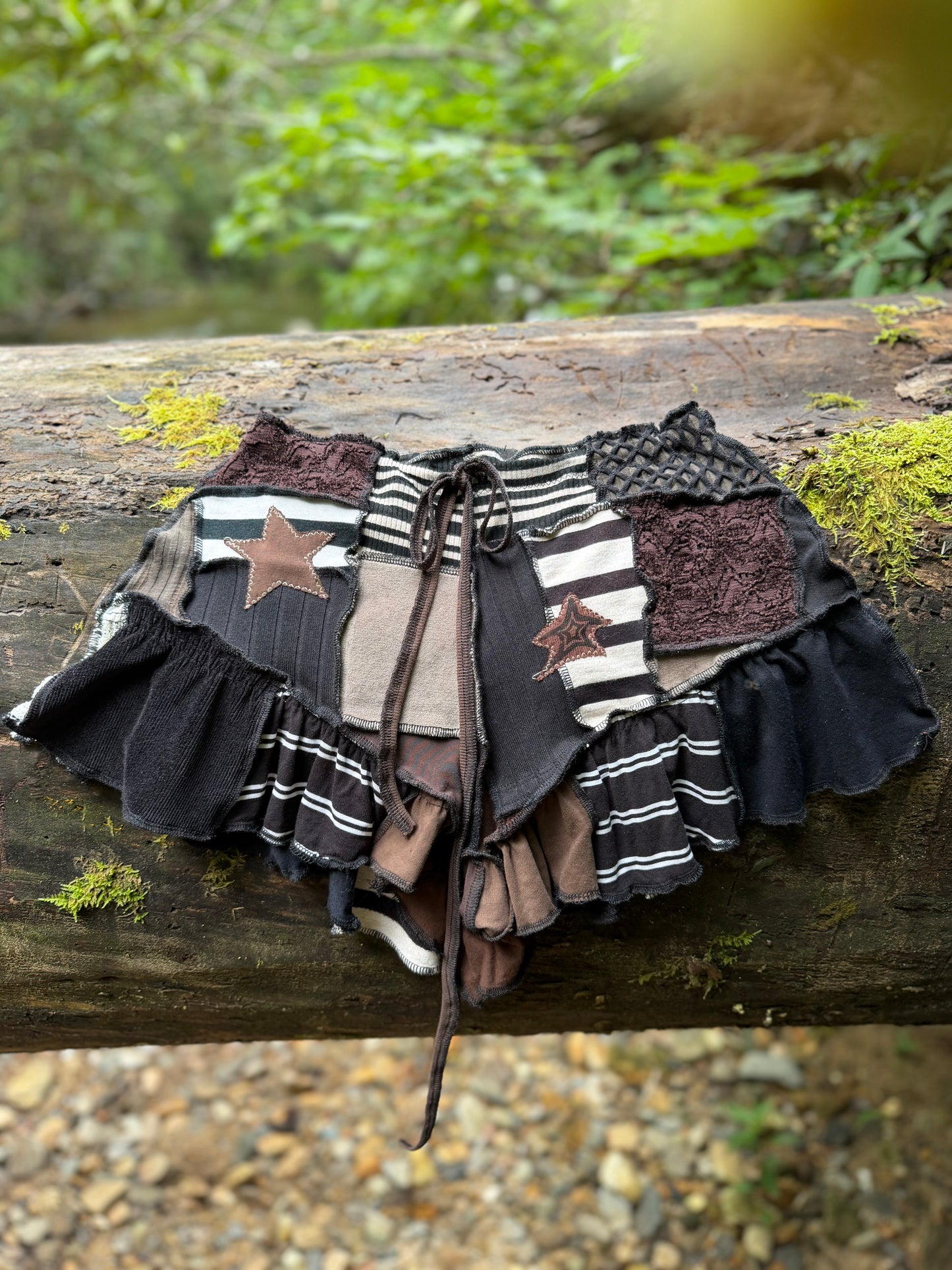 Yin & Yang Ruffle Shorts