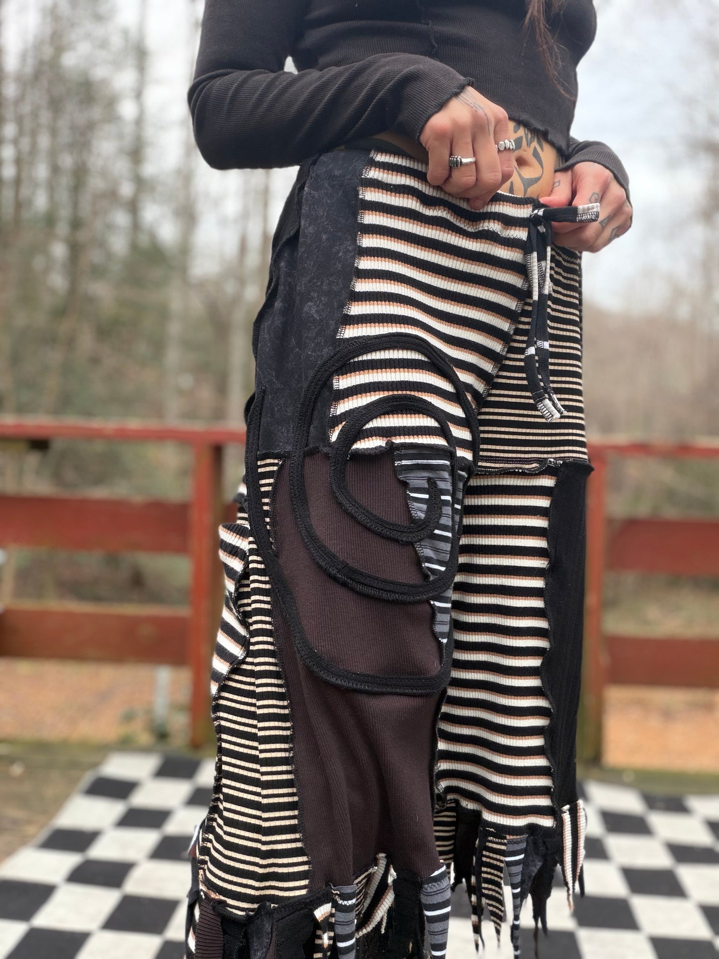 Spiral Out Baggy Jester Shorts