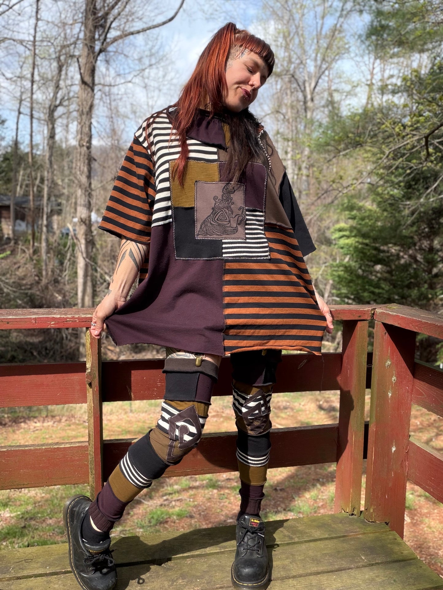 Grunge Snail Clown T