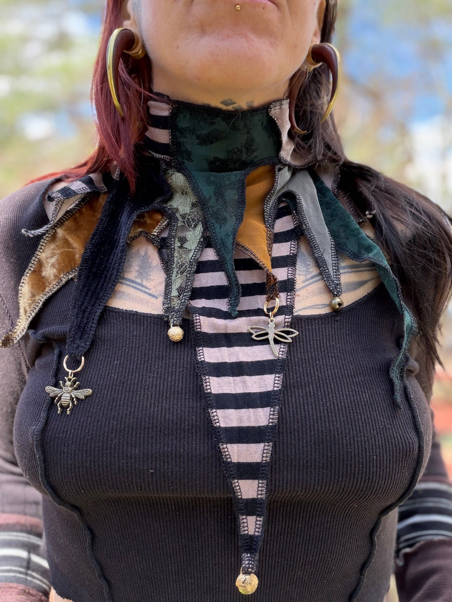 Ocean Flame Clown Collar