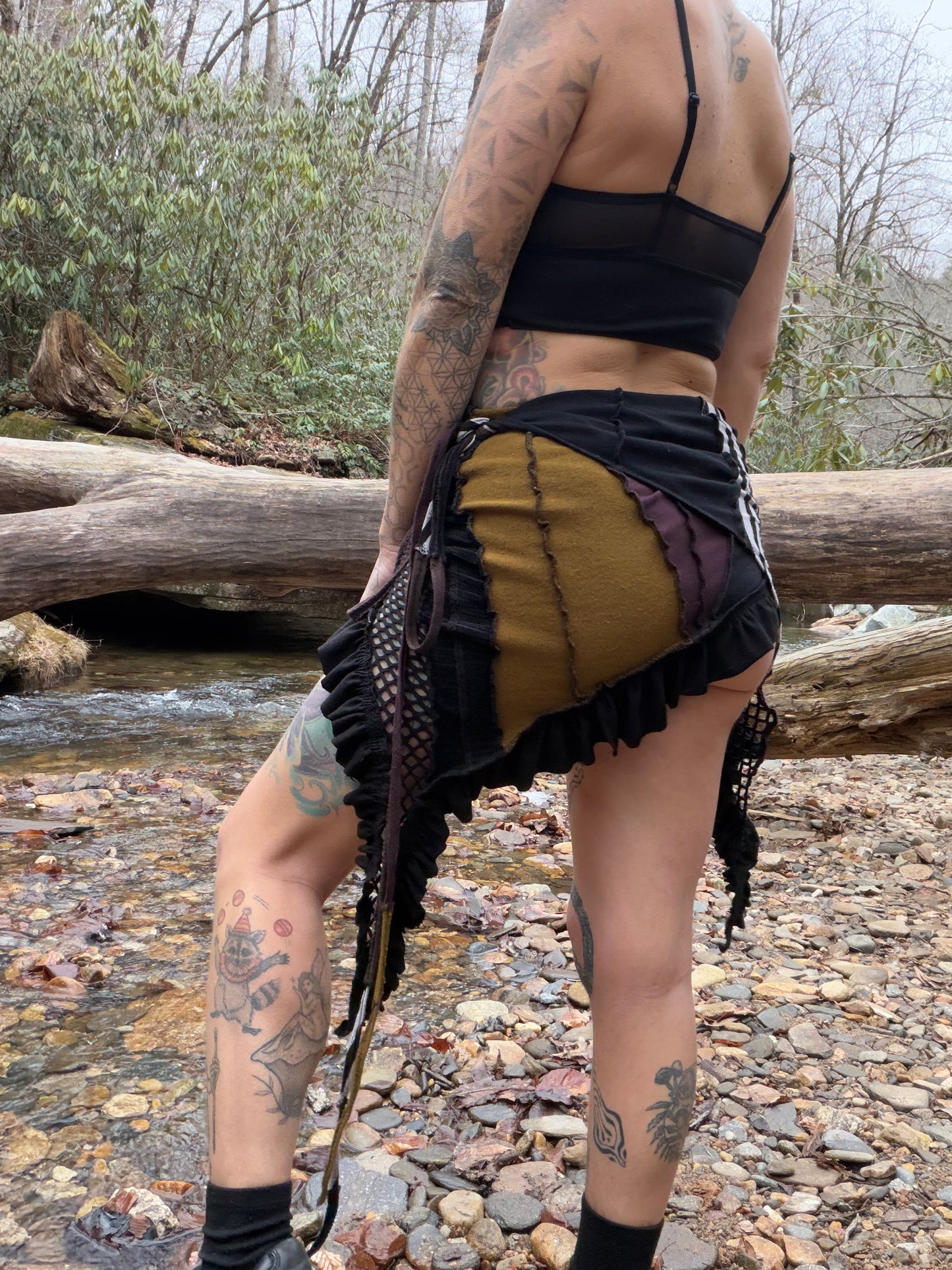 Grunge Fae Wrap Mini