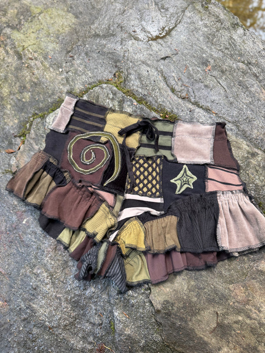 Tree Hugger Ruffle Shorts
