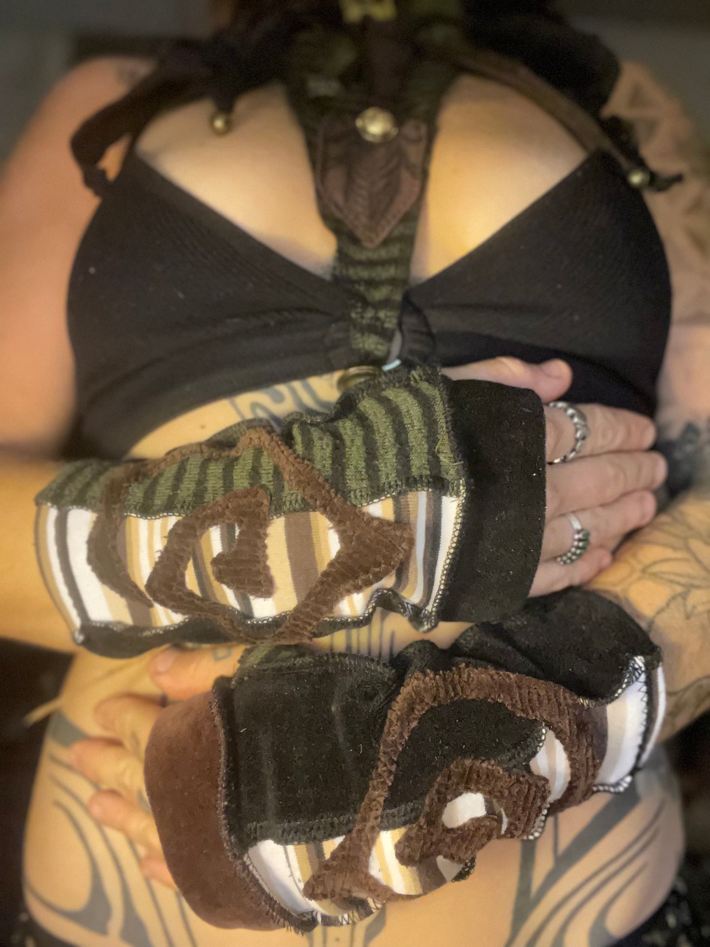 Forest Nymph Swirl Arm Warmers