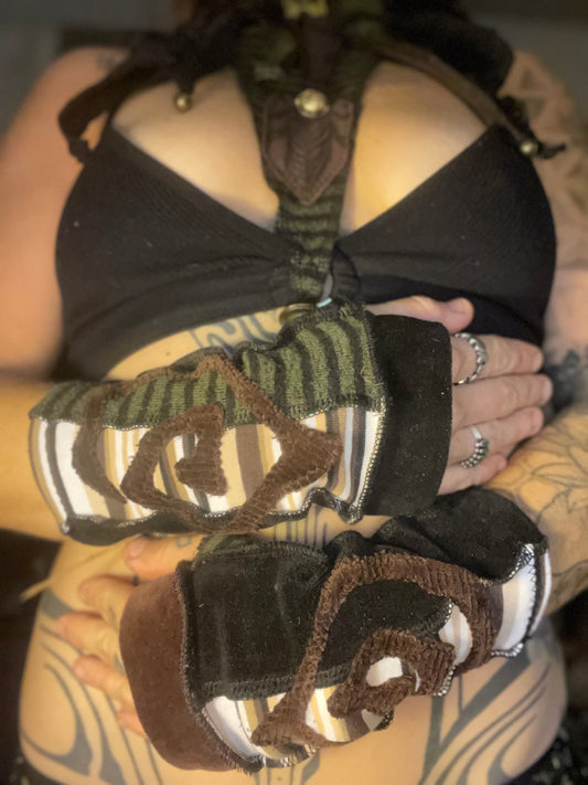 Forest Nymph Swirl Arm Warmers