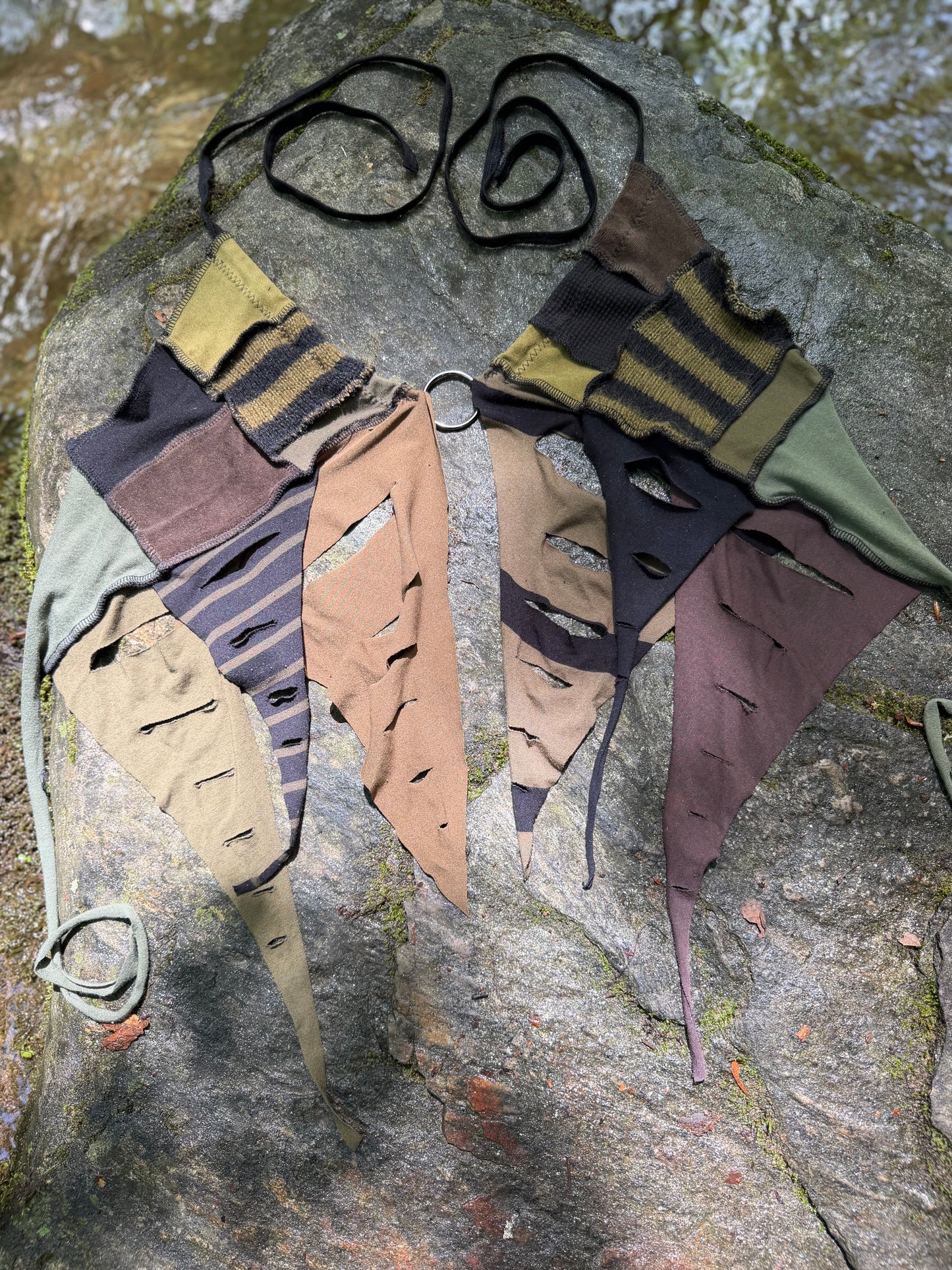 Mud Grunge Scrappy Pirate Top