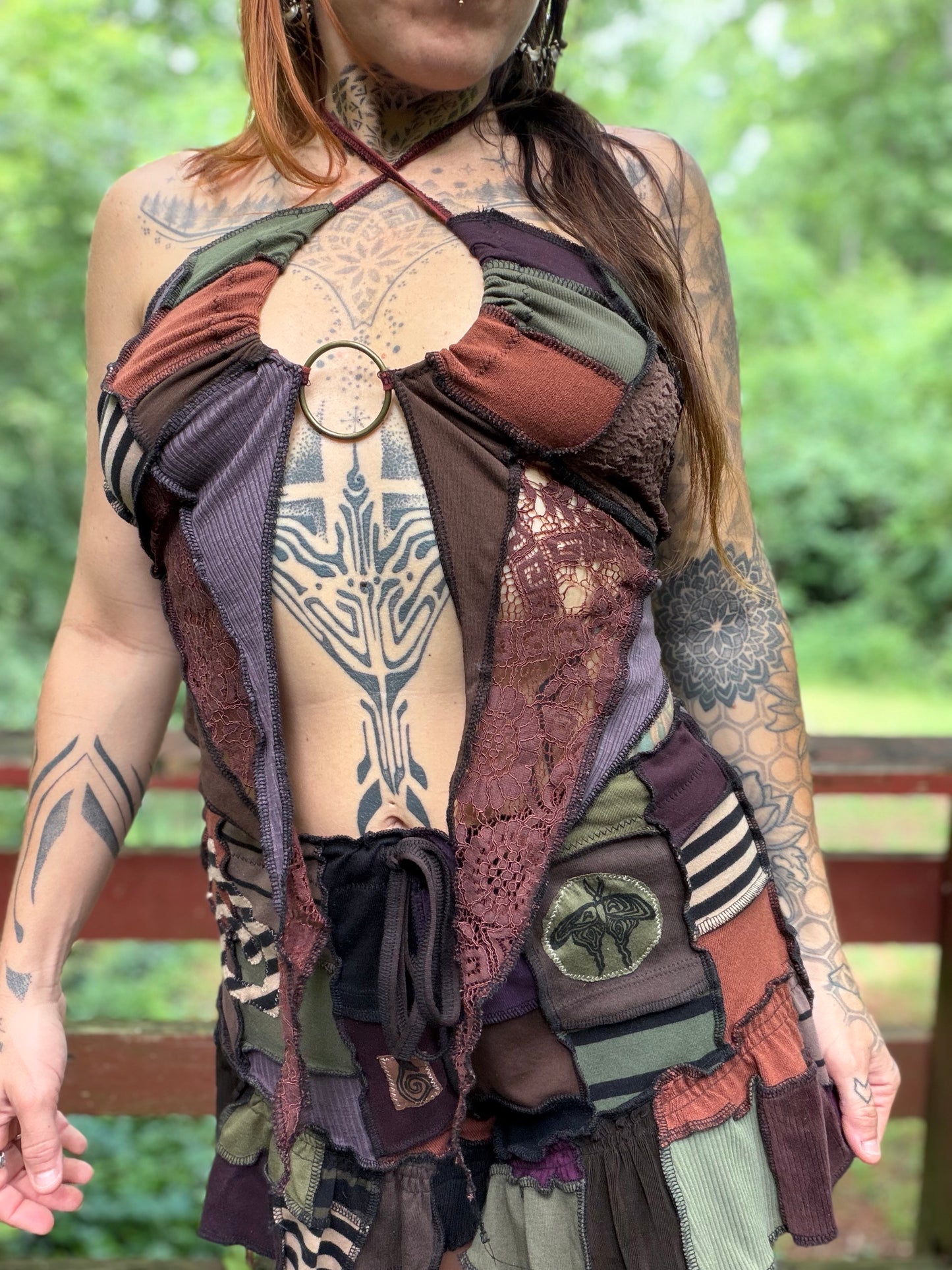 Lace & Whimsy Butterfly Top