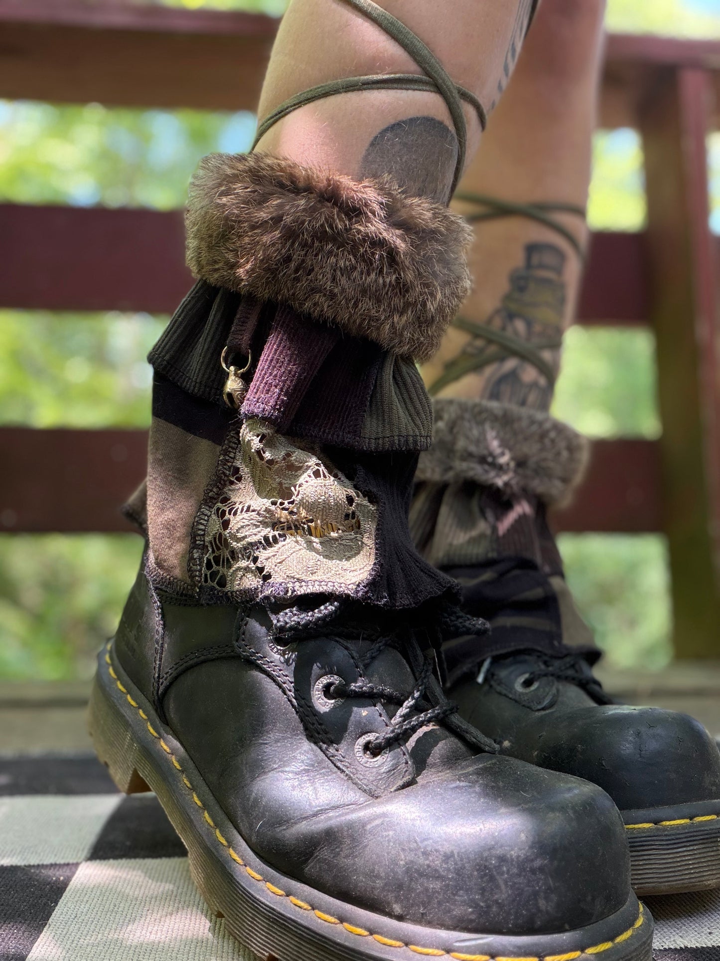 Lace & Jade Fur Boot Cuffs
