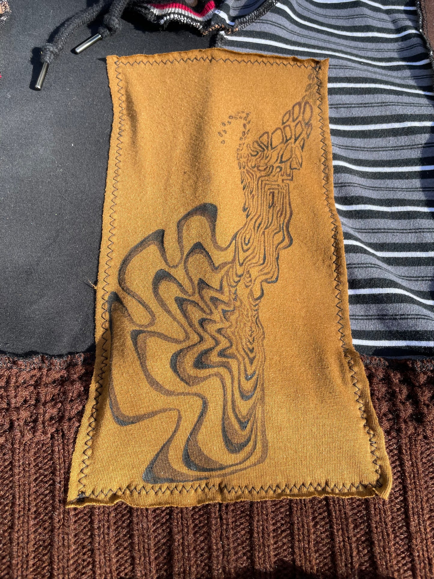 Creative Jester Crop Hoodie