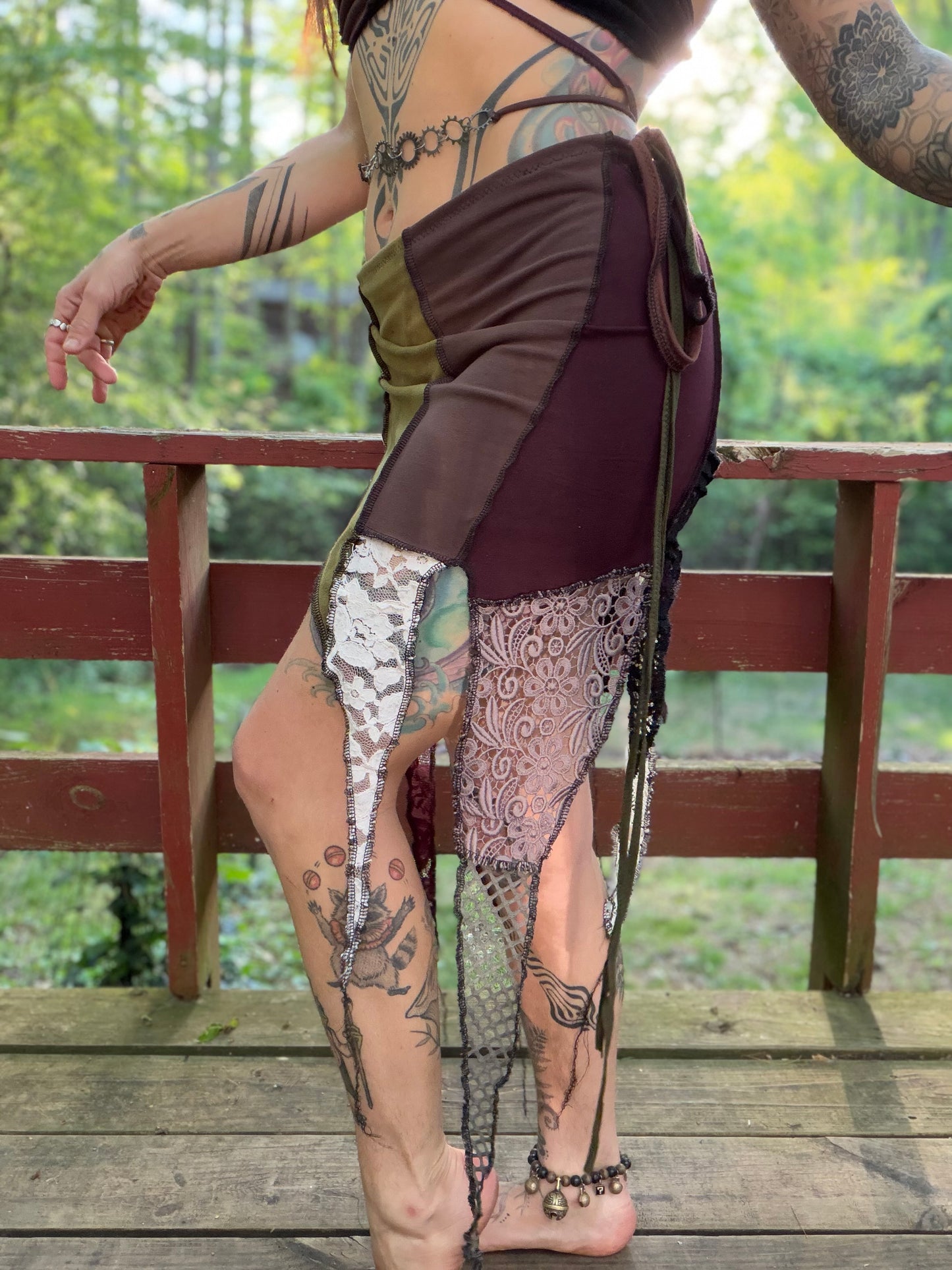 Forest Nymph Romance Wrap Skirt