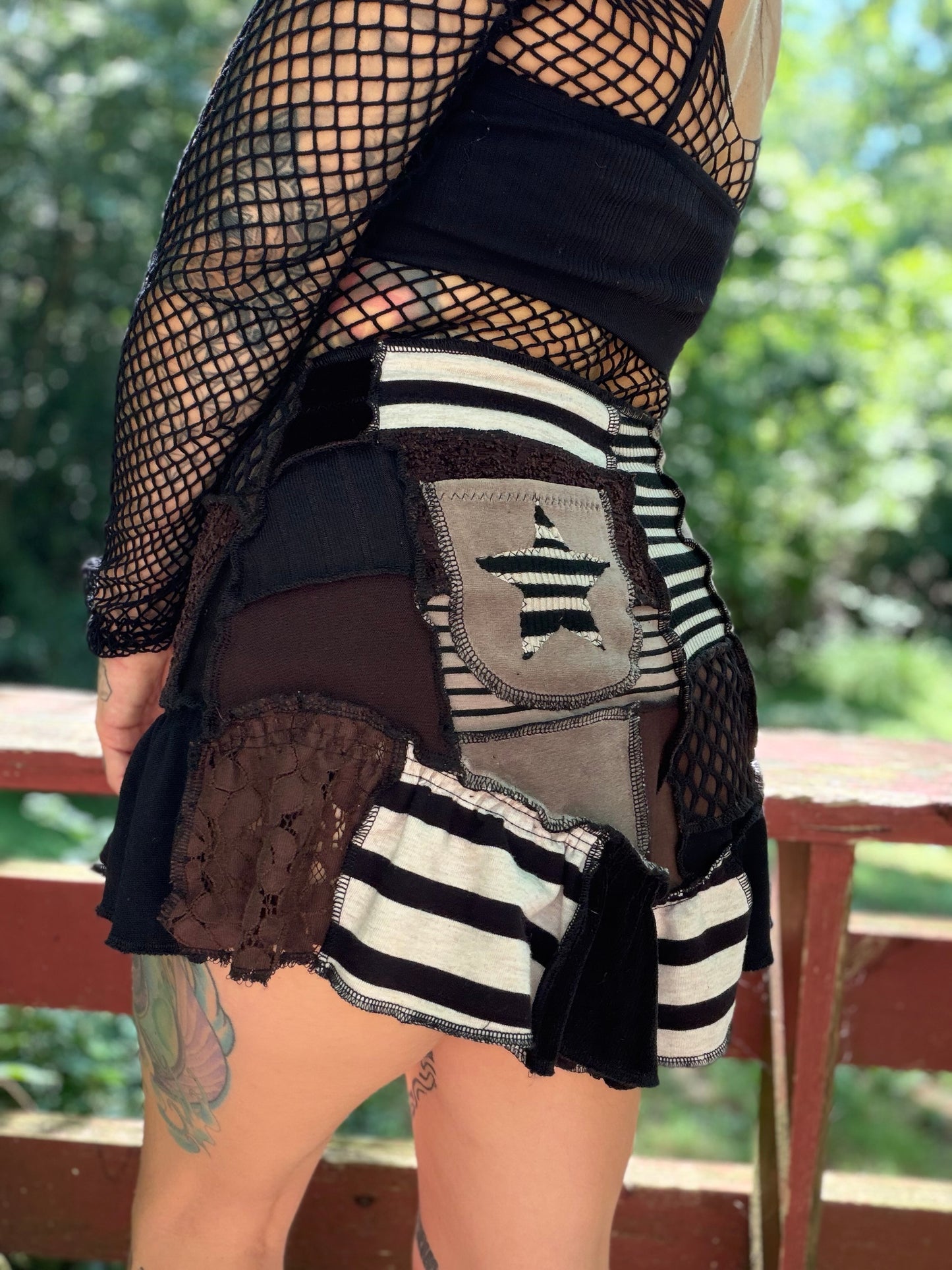 Yin & Yang Ruffle Shorts