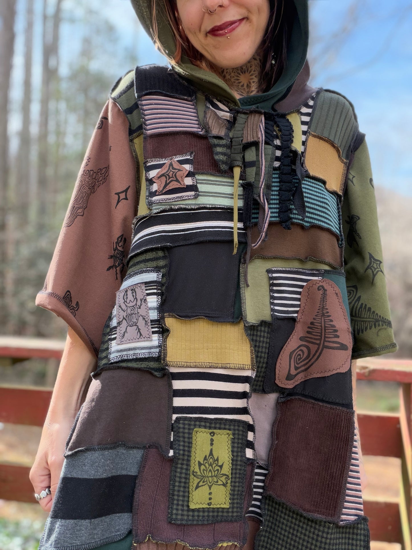 The Alchemist ~ Artsy Wizard Shirt Dress