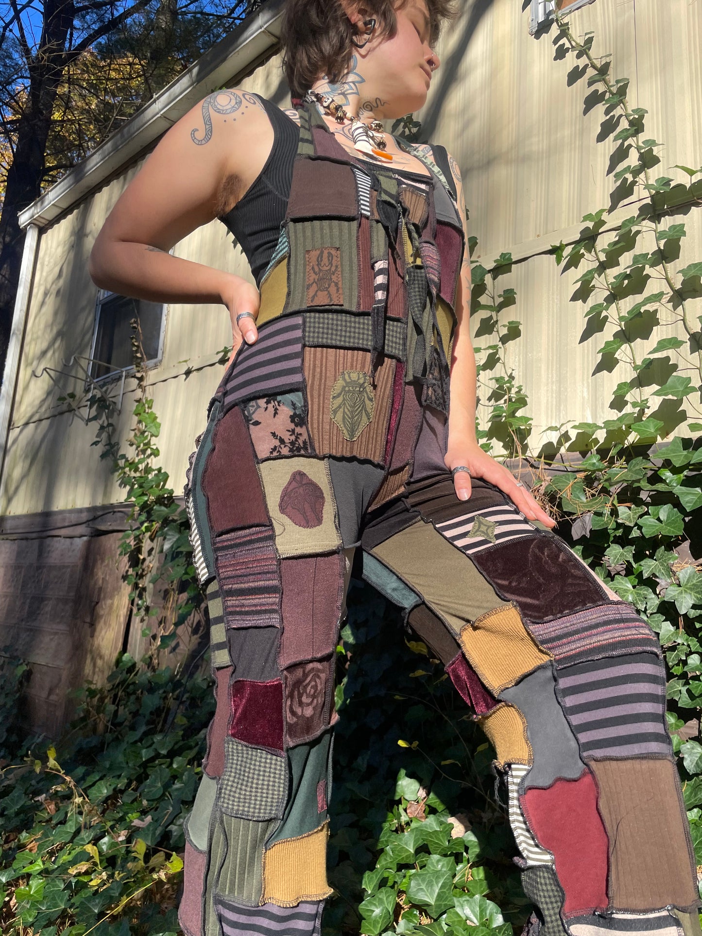 Mystikal Elf Ruffle Pants Romper