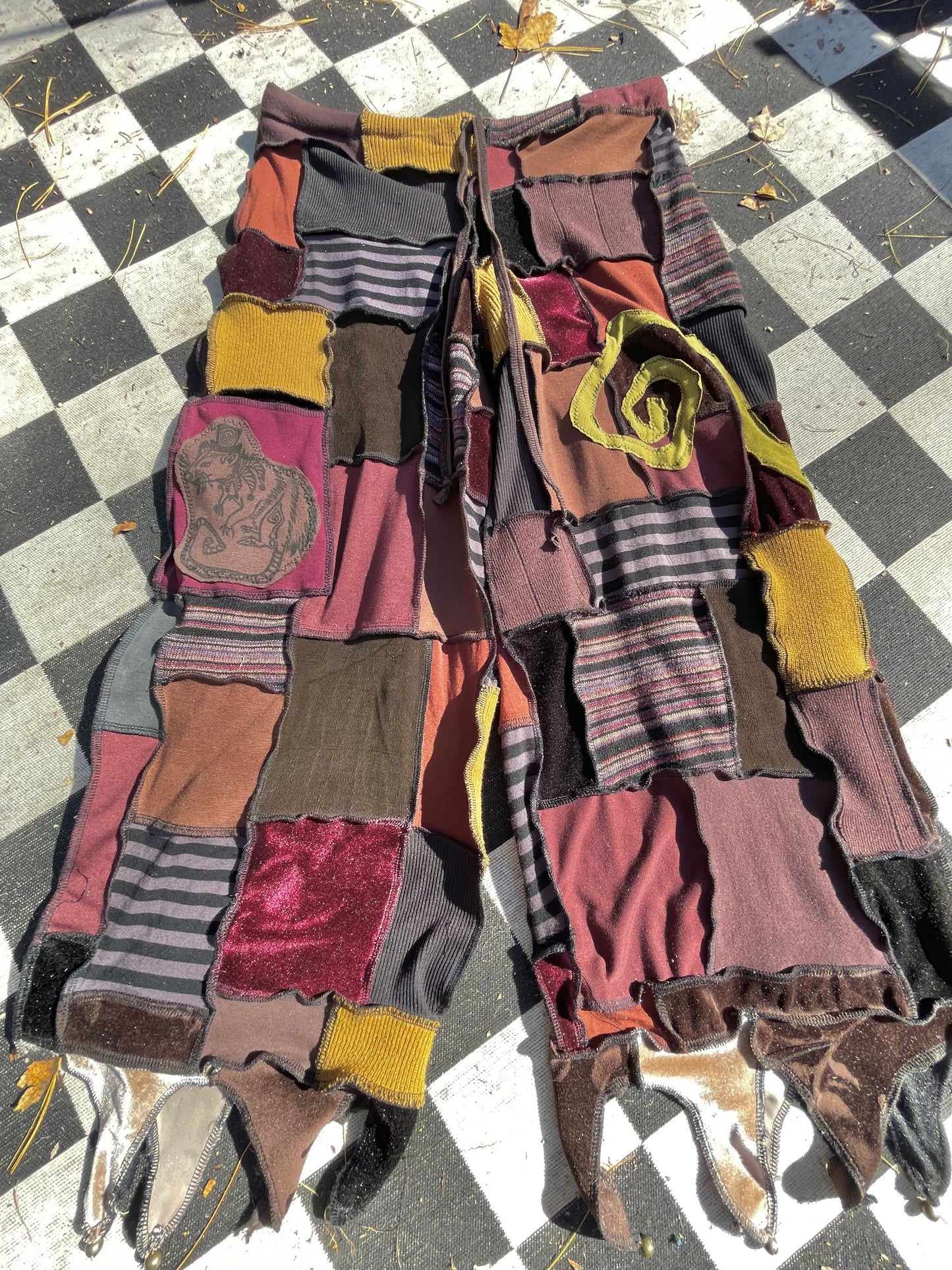 Romantic Pirate Jester Bell Pants