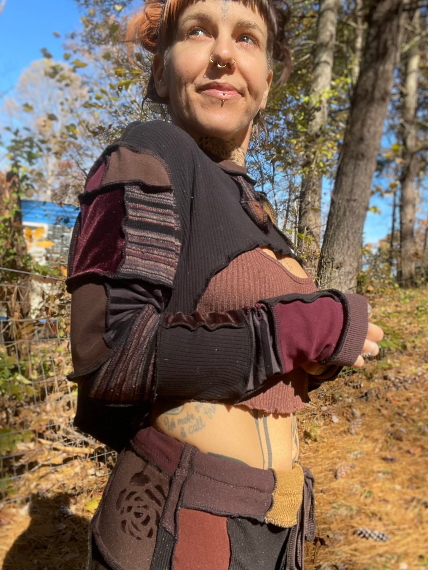 Romantic Pirate Bolero Top