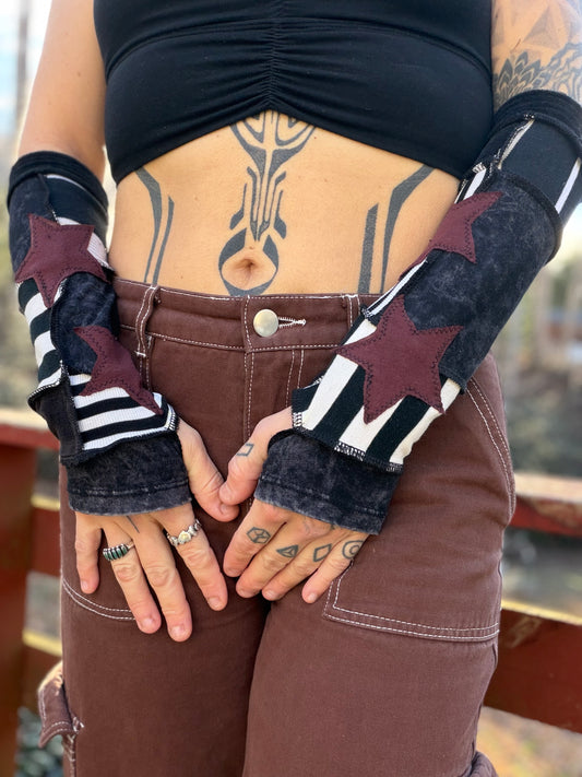 Pirate Jester Arm Warmers
