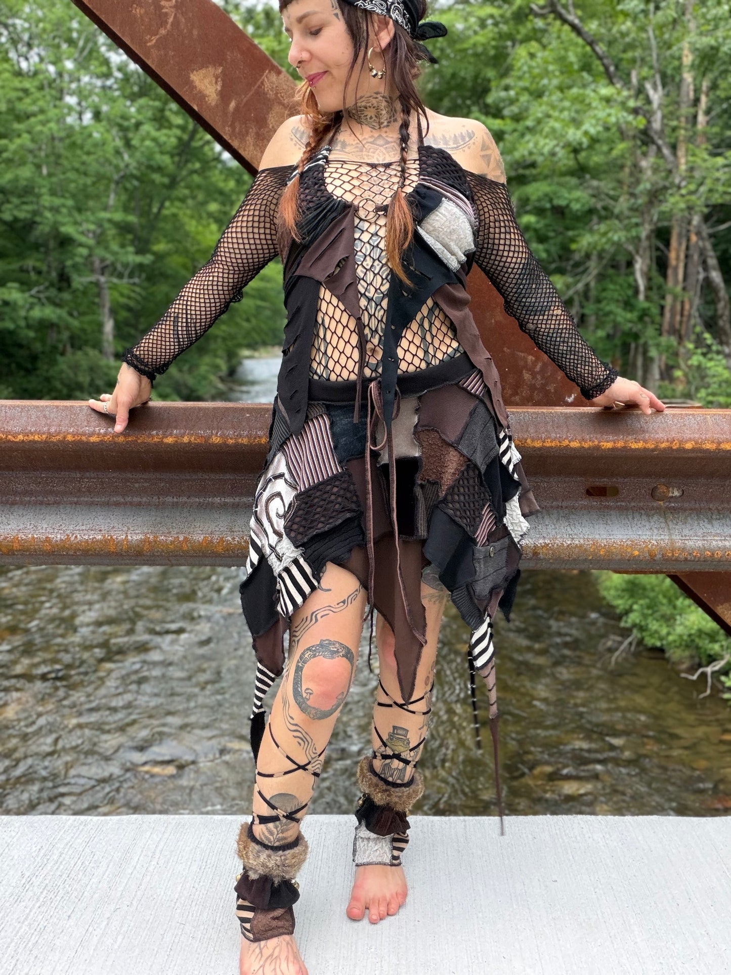 Scrappy Earthling Tendril Fae Skirt