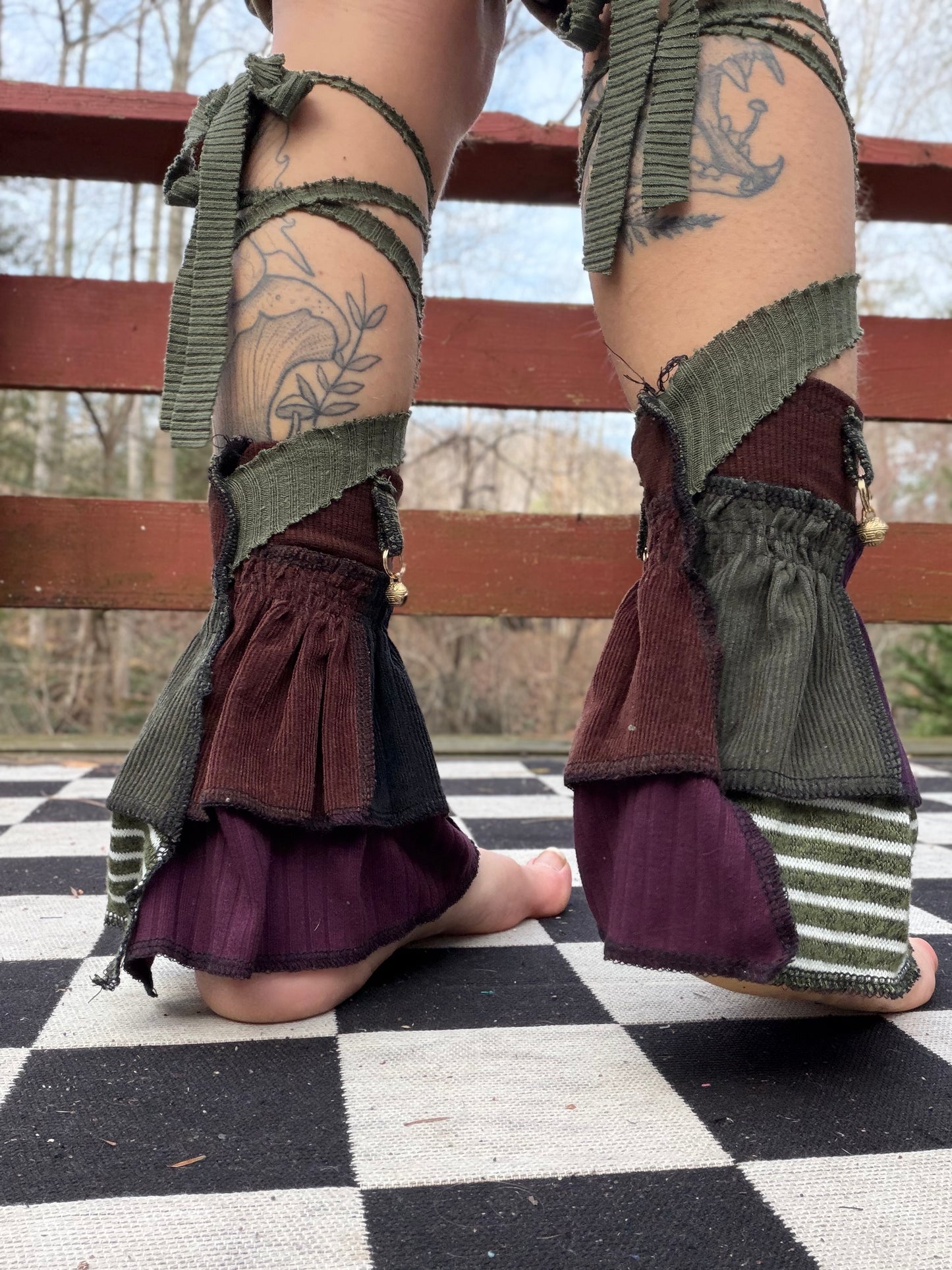 Purple Pixie Spiral Cuffs