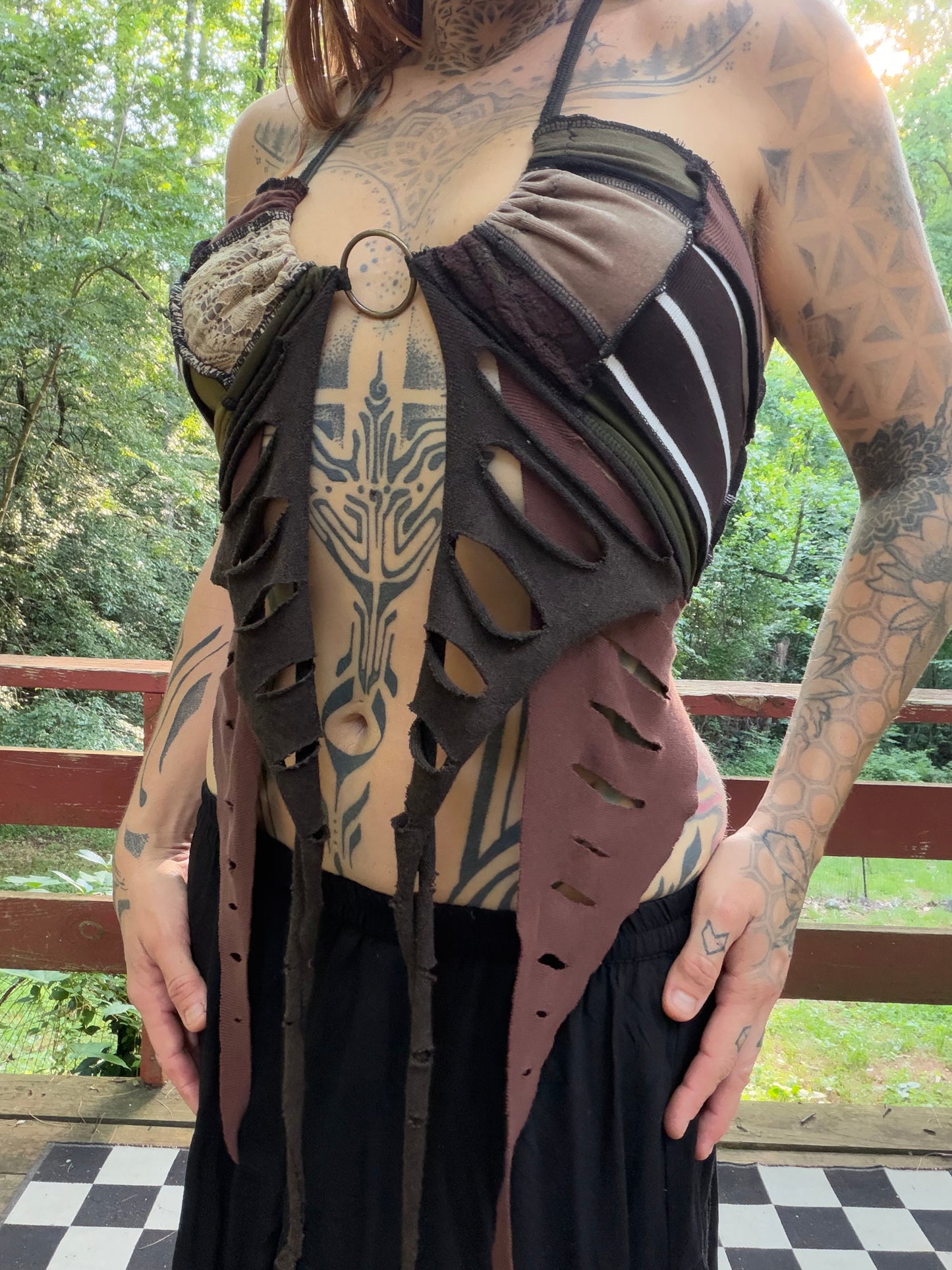 Desert Sun Pirate Top