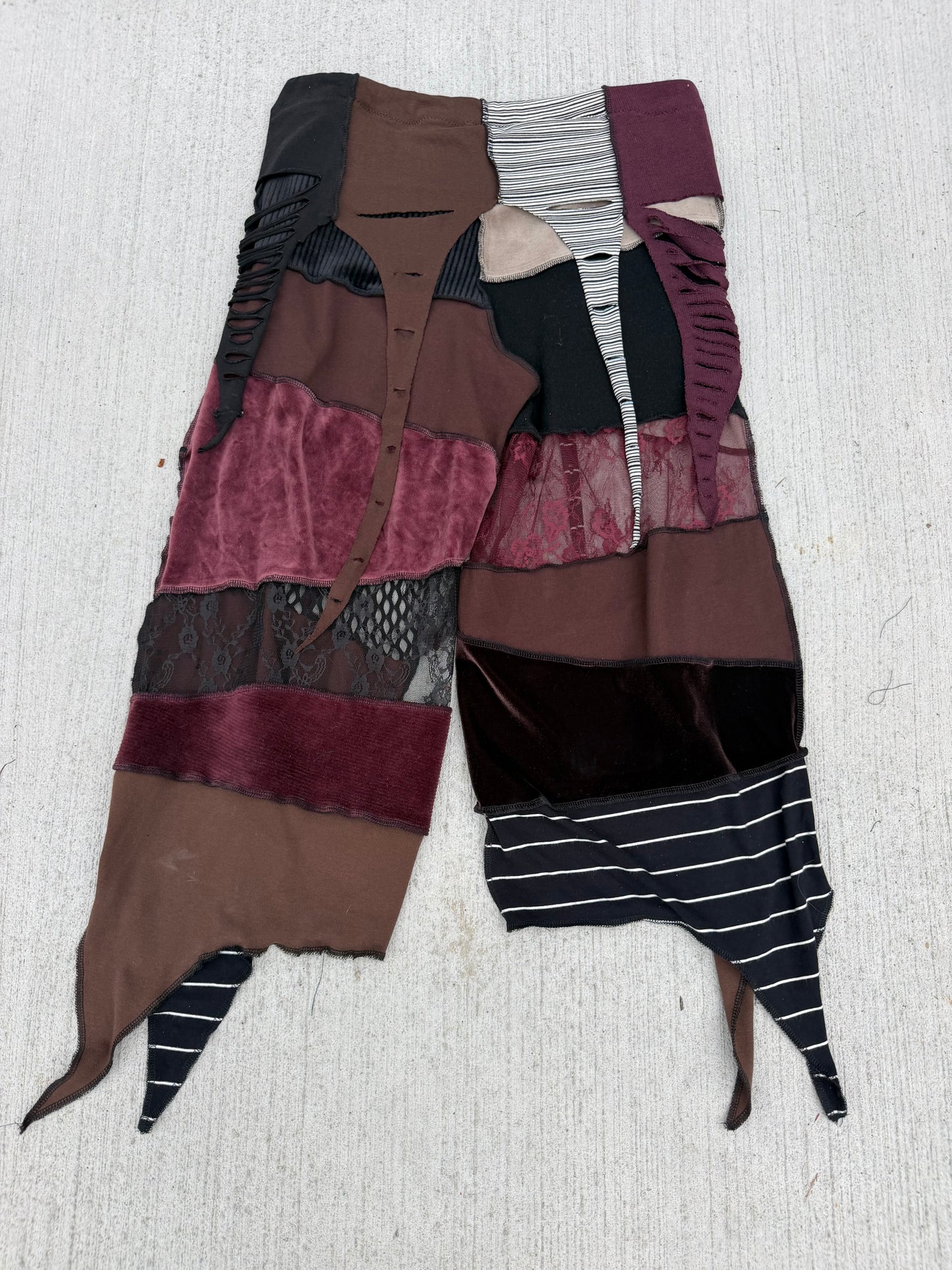 Mesh & Magick Pirate Tendril Skirt Pants