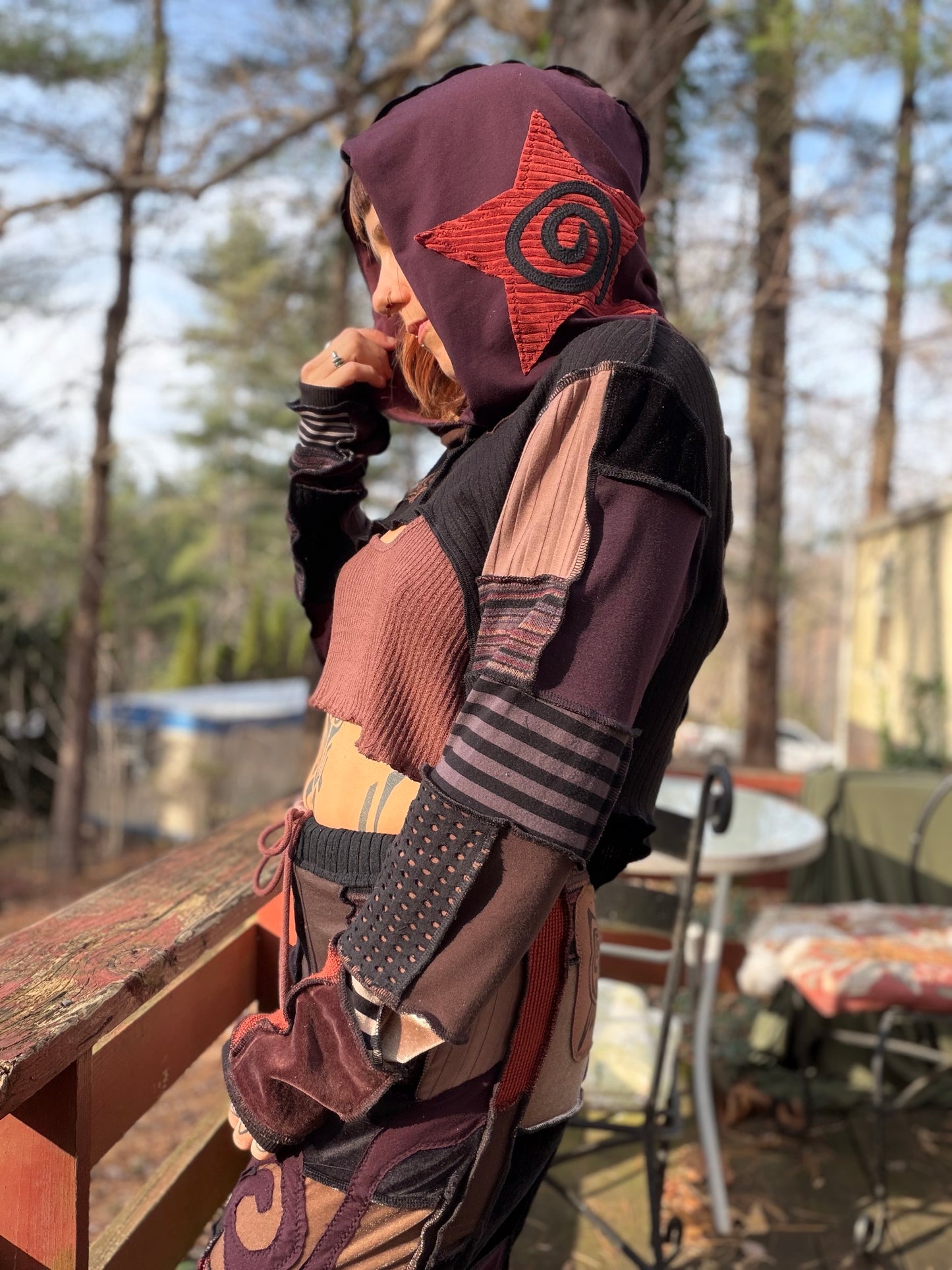 Dream Weaver ~ Hooded Bolero Top