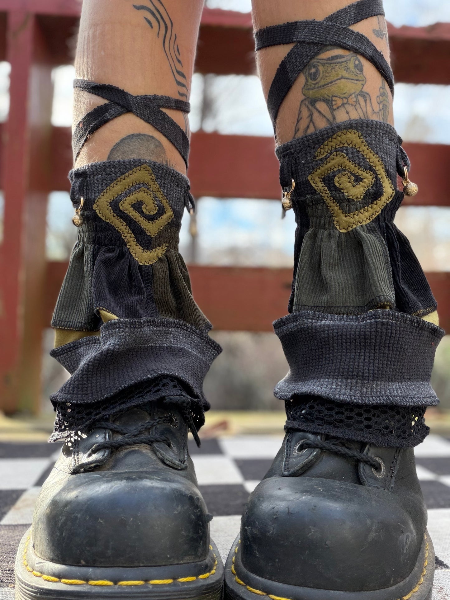 Grunge Fae Spiral Cuffs