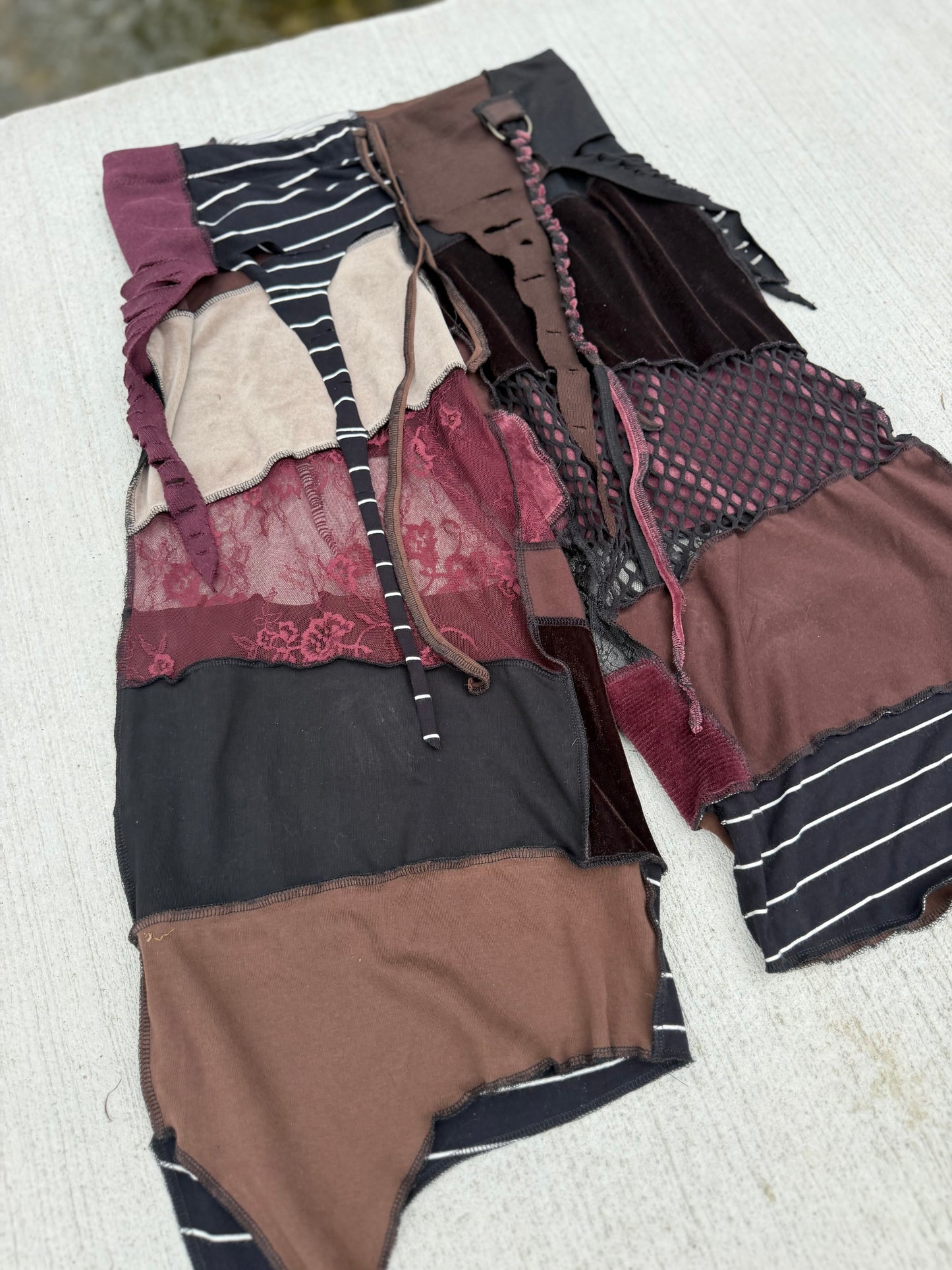 Mesh & Magick Pirate Tendril Skirt Pants