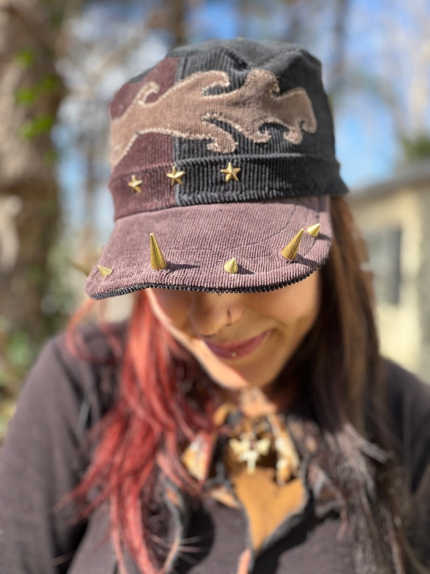 Abstract Frequency Train Hat