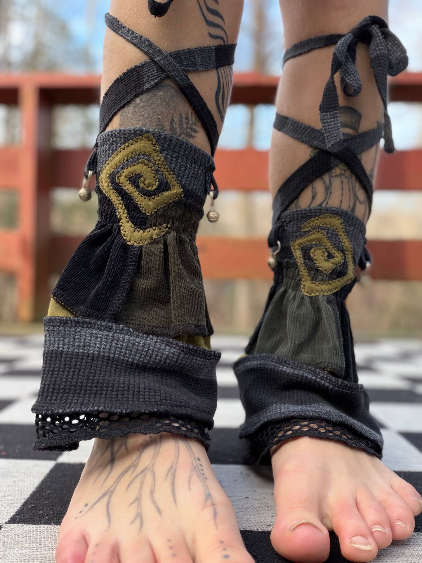 Grunge Fae Spiral Cuffs