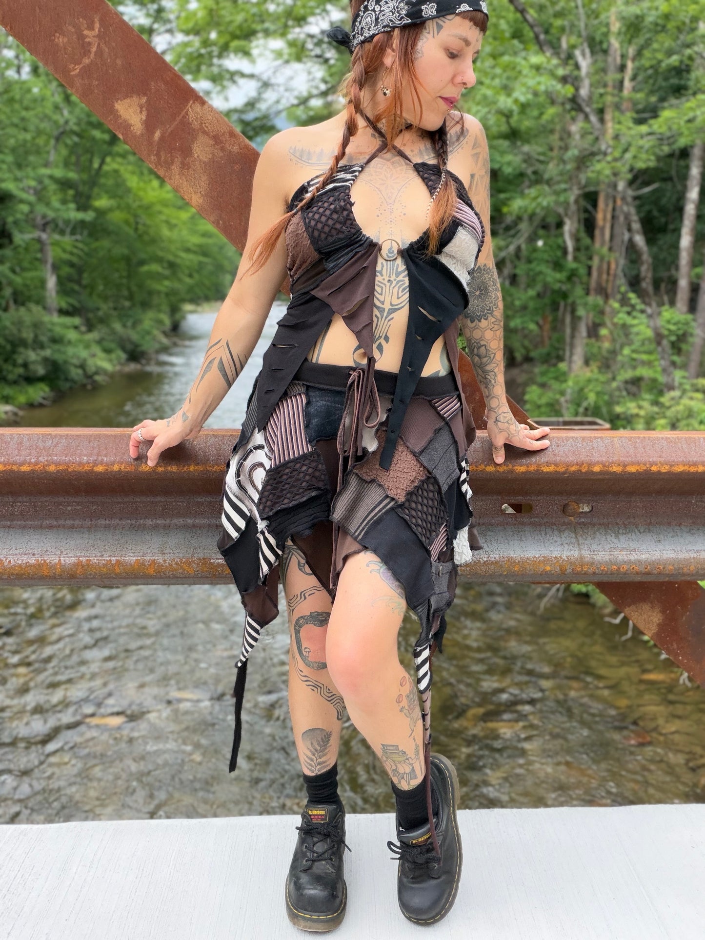 Scrappy Earthling Tendril Fae Skirt