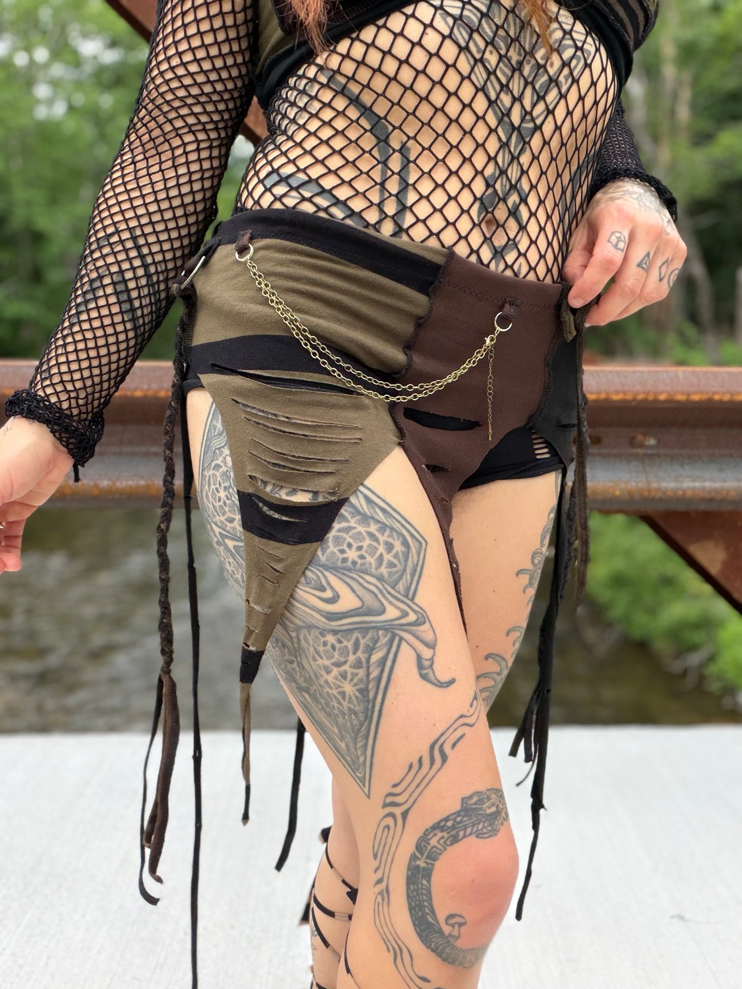 Earth Magick Micro Scrap Skirt Belt