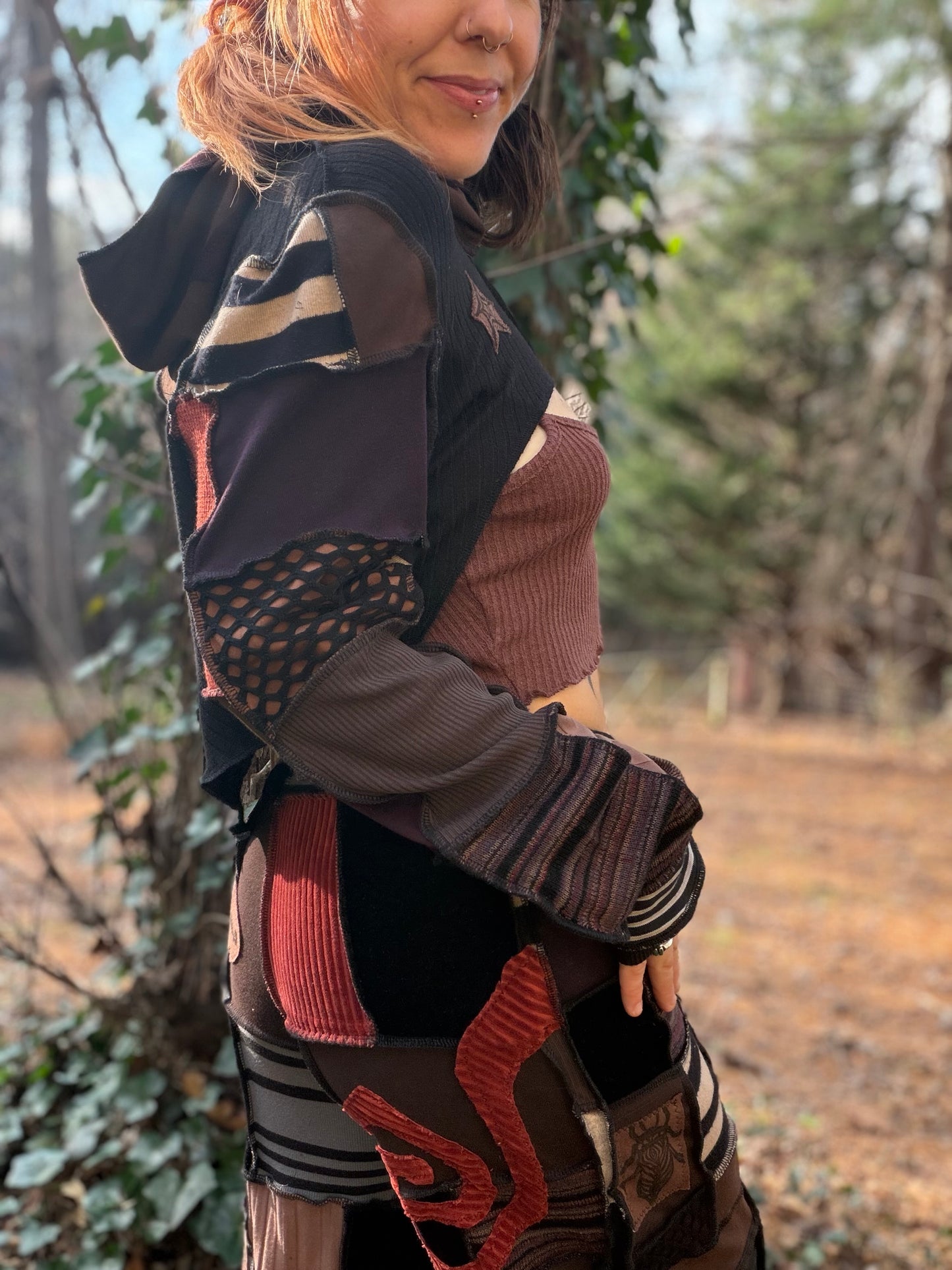 Dream Weaver ~ Hooded Bolero Top