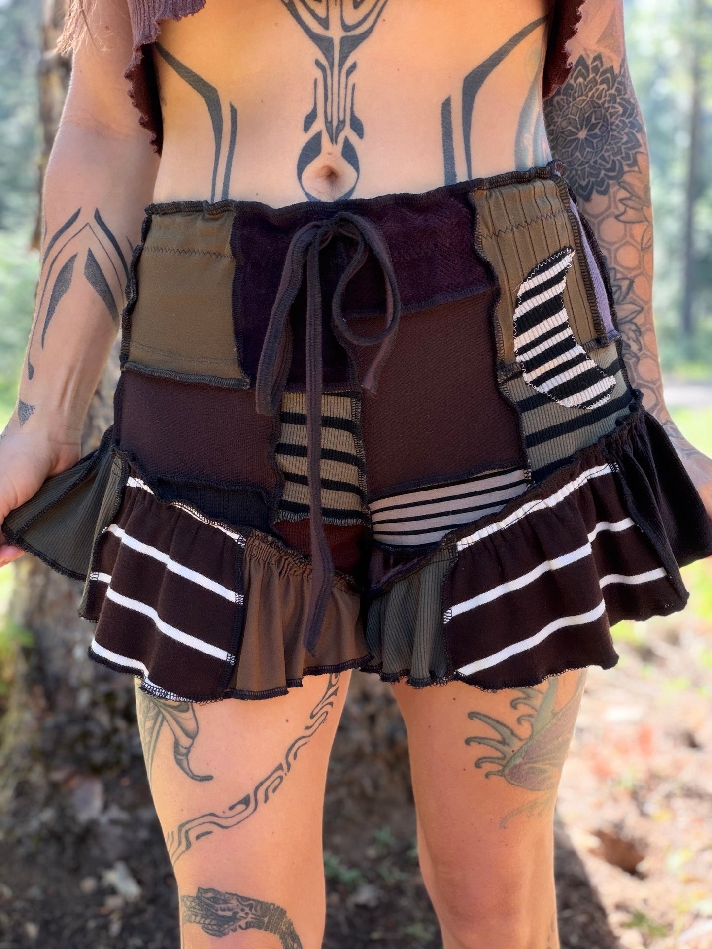 Moon Forest Ruffle Shorties