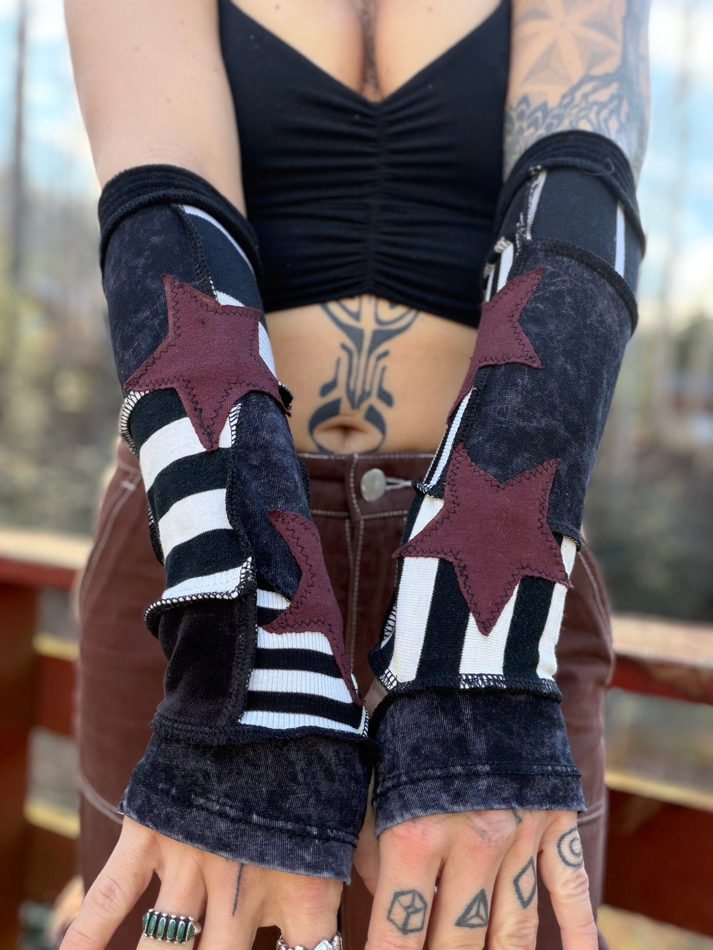 Pirate Jester Arm Warmers
