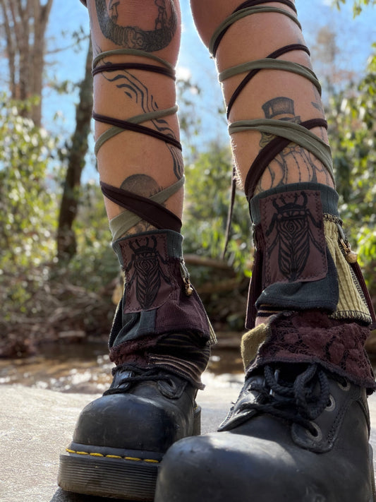 Mossy cicada LoTide Cuffs