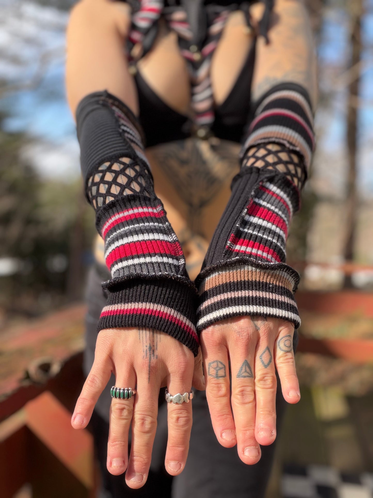 90s Grunge Arm Warmers