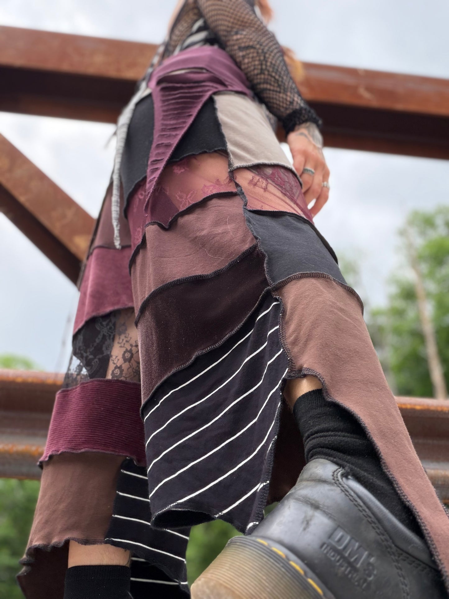 Mesh & Magick Pirate Tendril Skirt Pants