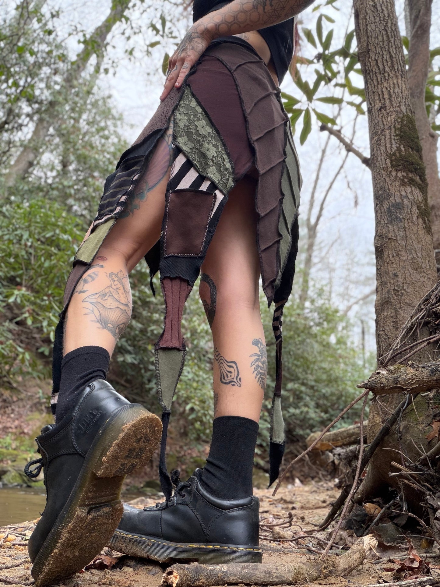 Fern fae tendril pixie skirt