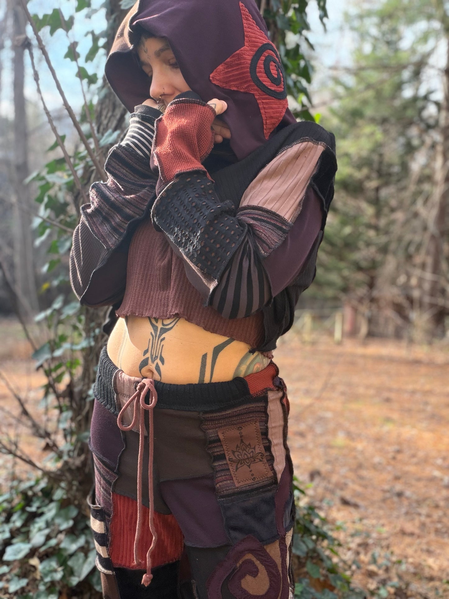 Dream Weaver ~ Hooded Bolero Top