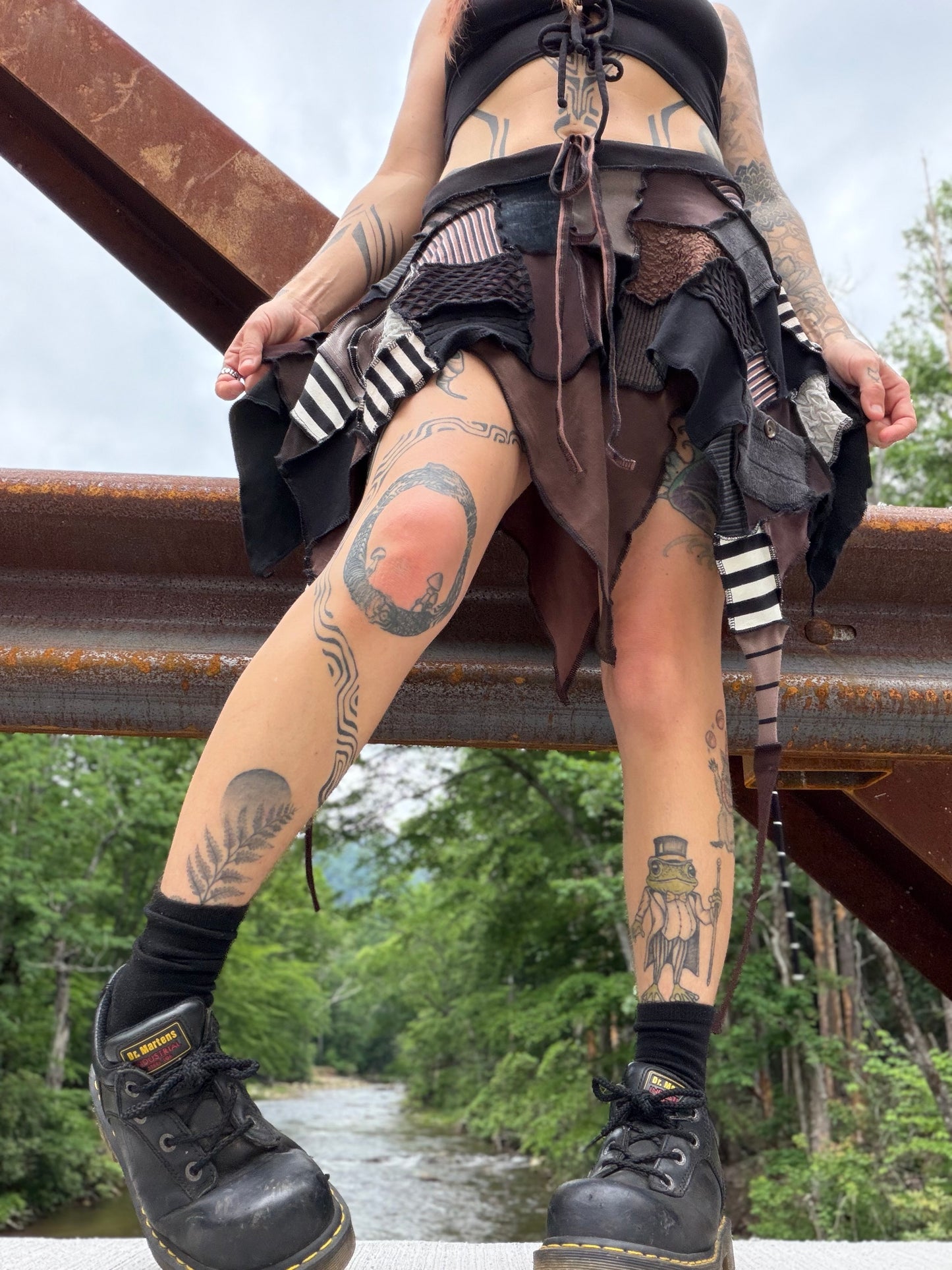 Scrappy Earthling Tendril Fae Skirt